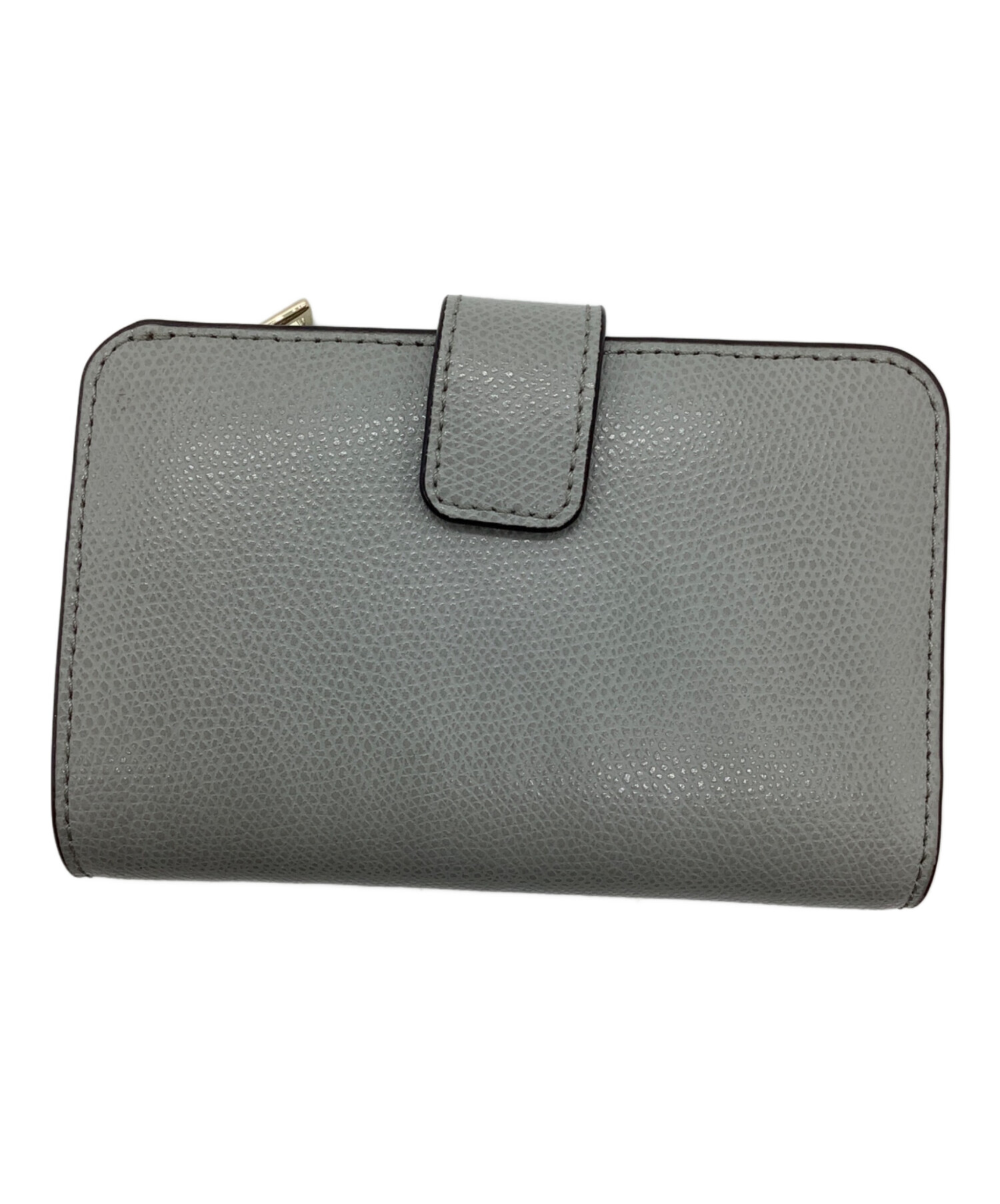 FURLA フルラ 二つ折り財布 グレー系 新品未使用品 中古・古着通販】FURLA (フルラ) 2つ折り財布 グレー｜ブランド・古着
