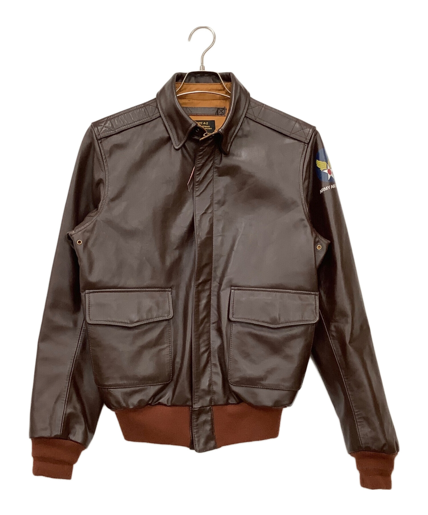 中古・古着通販】HOUSTON (ヒューストン) A-2レザージャケット