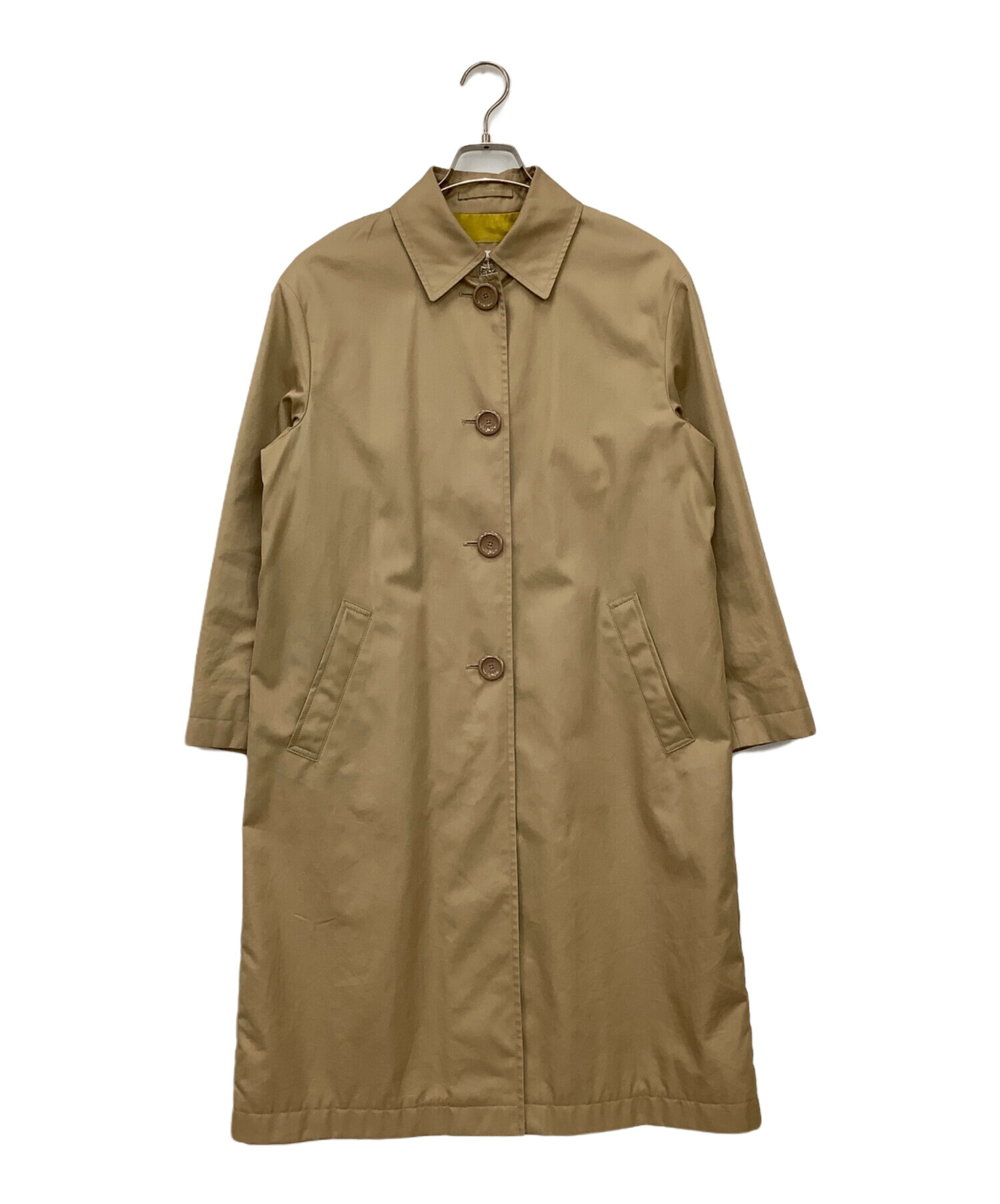 Herno ベージュ トレンチコート　 美品 中古・古着通販】HERNO (ヘルノ) トレンチコート ベージュ サイズ:40