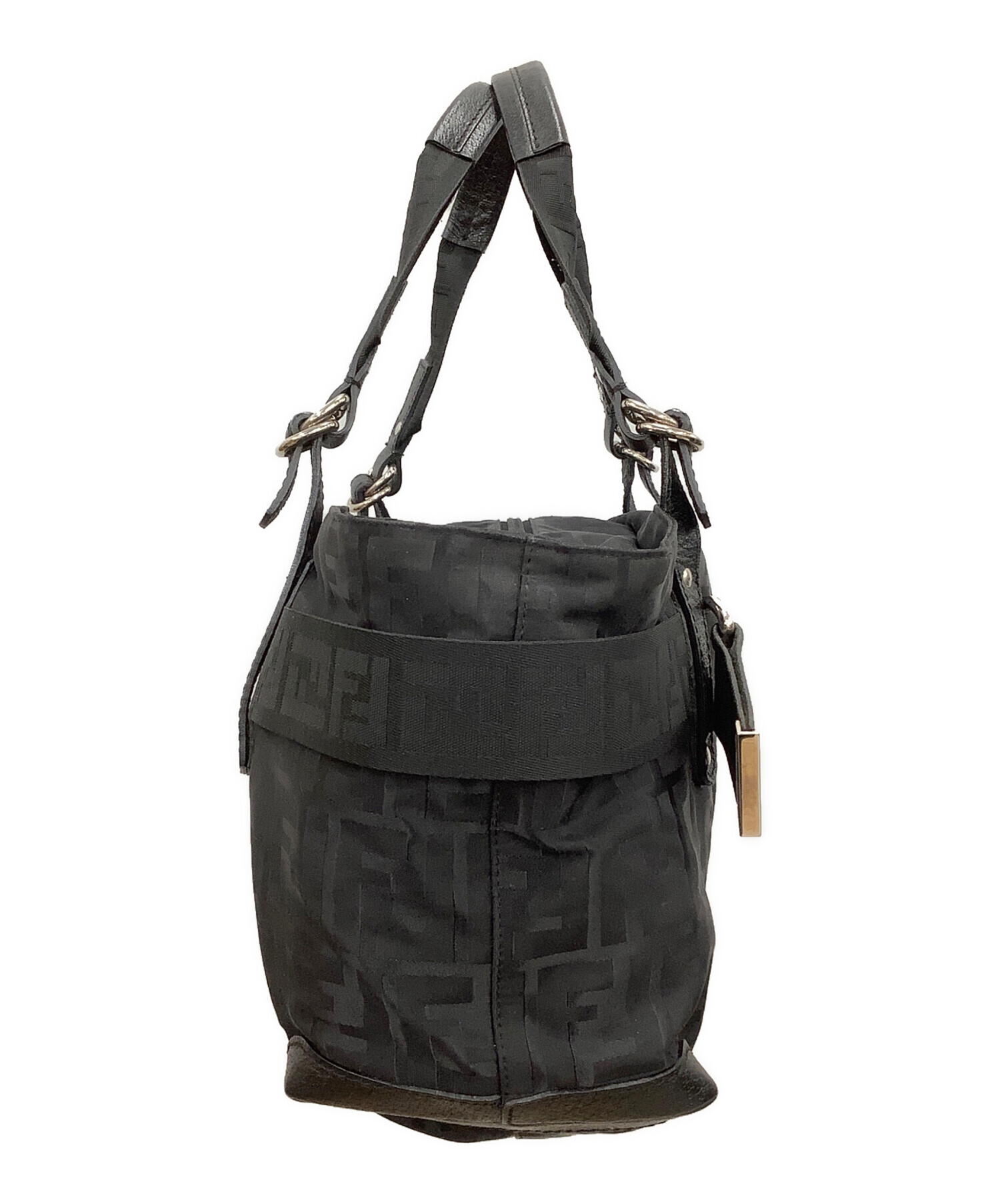 中古・古着通販】FENDI (フェンディ) ハンドバッグ ブラック｜ブランド