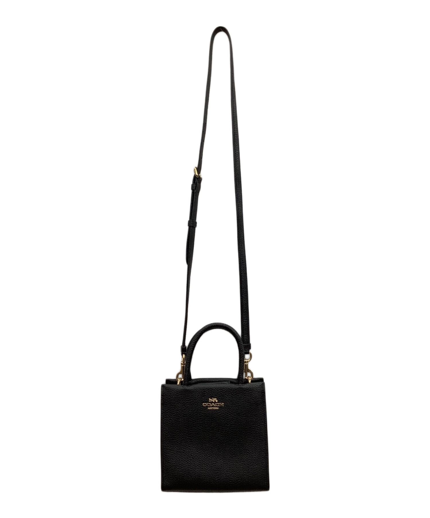 中古・古着通販】COACH (コーチ) 2WAYショルダーバッグ ブラック