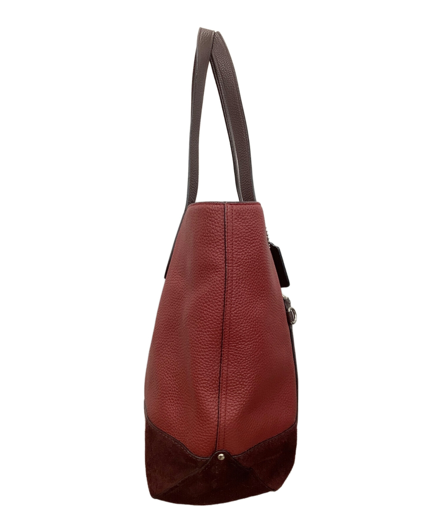 中古・古着通販】COACH (コーチ) トートバッグ ボルドー｜ブランド