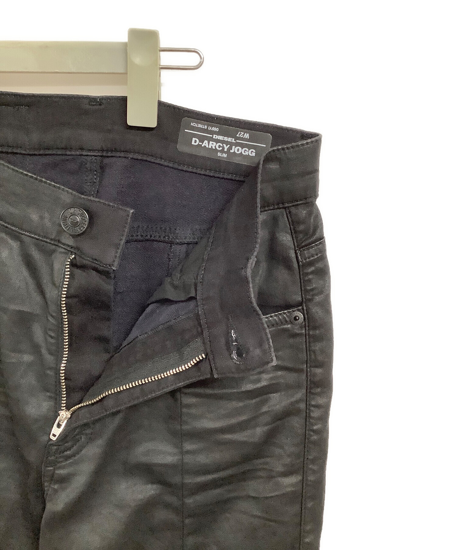 DIESEL ディーゼル デニムパンツ L 黒 【古着】【中古】【送料無料】 中古・古着通販】DIESEL (ディーゼル) デニムパンツ ブラック サイズ