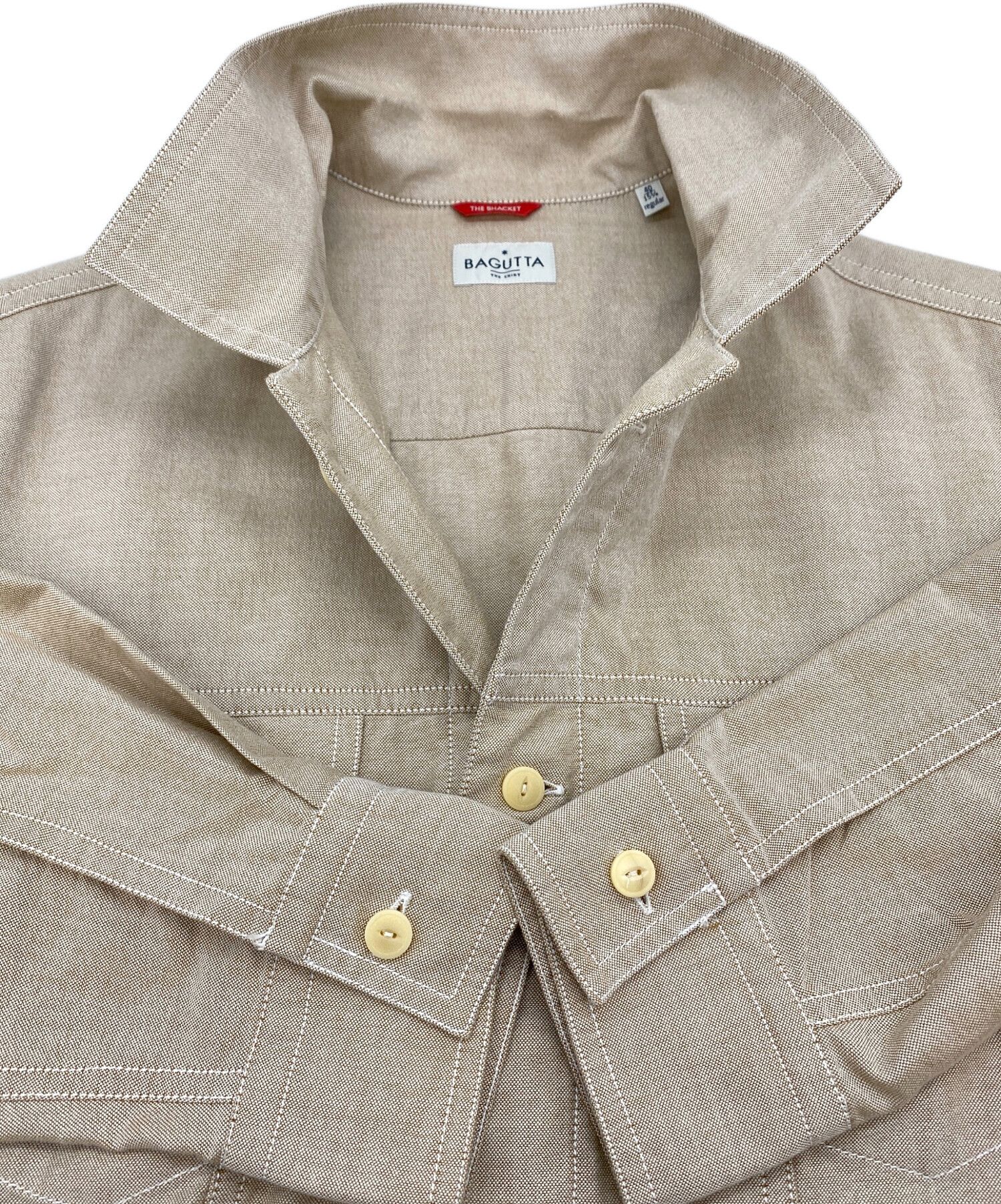 中古・古着通販】Bagutta (バグッタ) コットンオックスシャツブルゾン