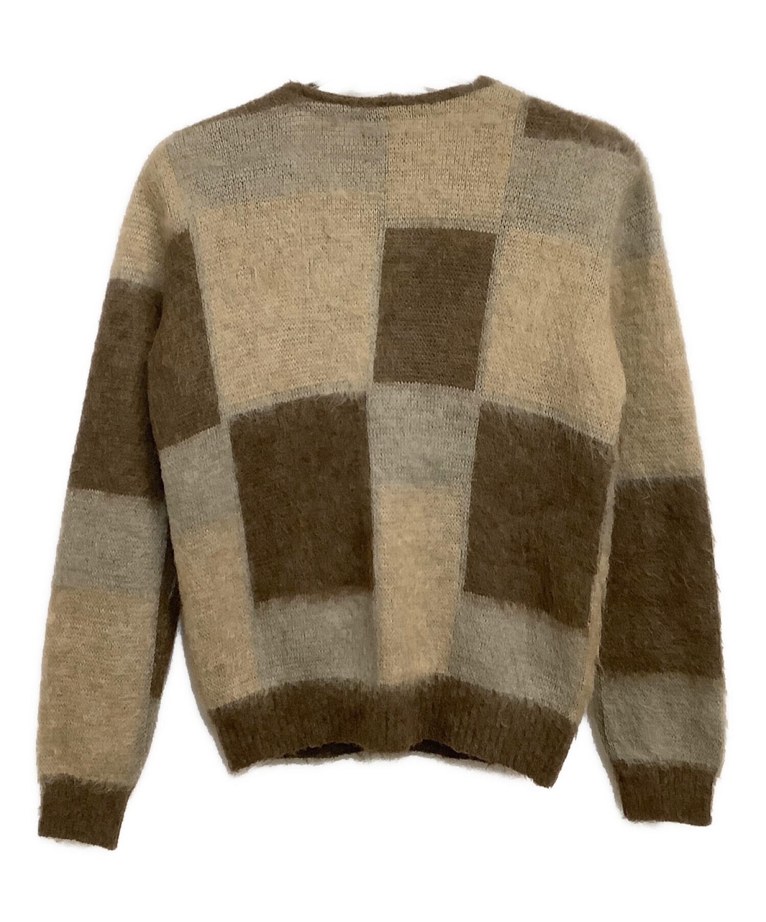 中古・古着通販】Needles (ニードルズ) モヘアカーディガン ブラウン