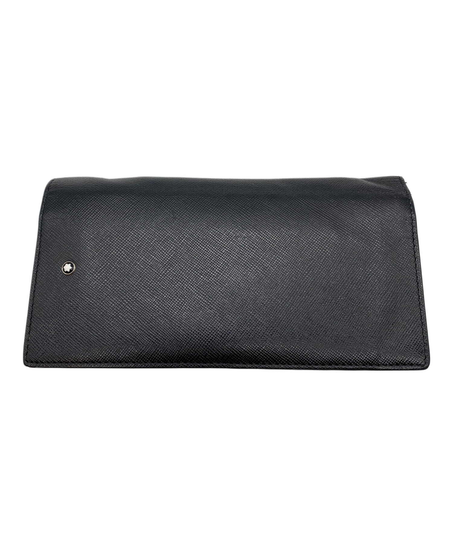 中古・古着通販】MONTBLANC (モンブラン) 長財布 ブラック｜ブランド 