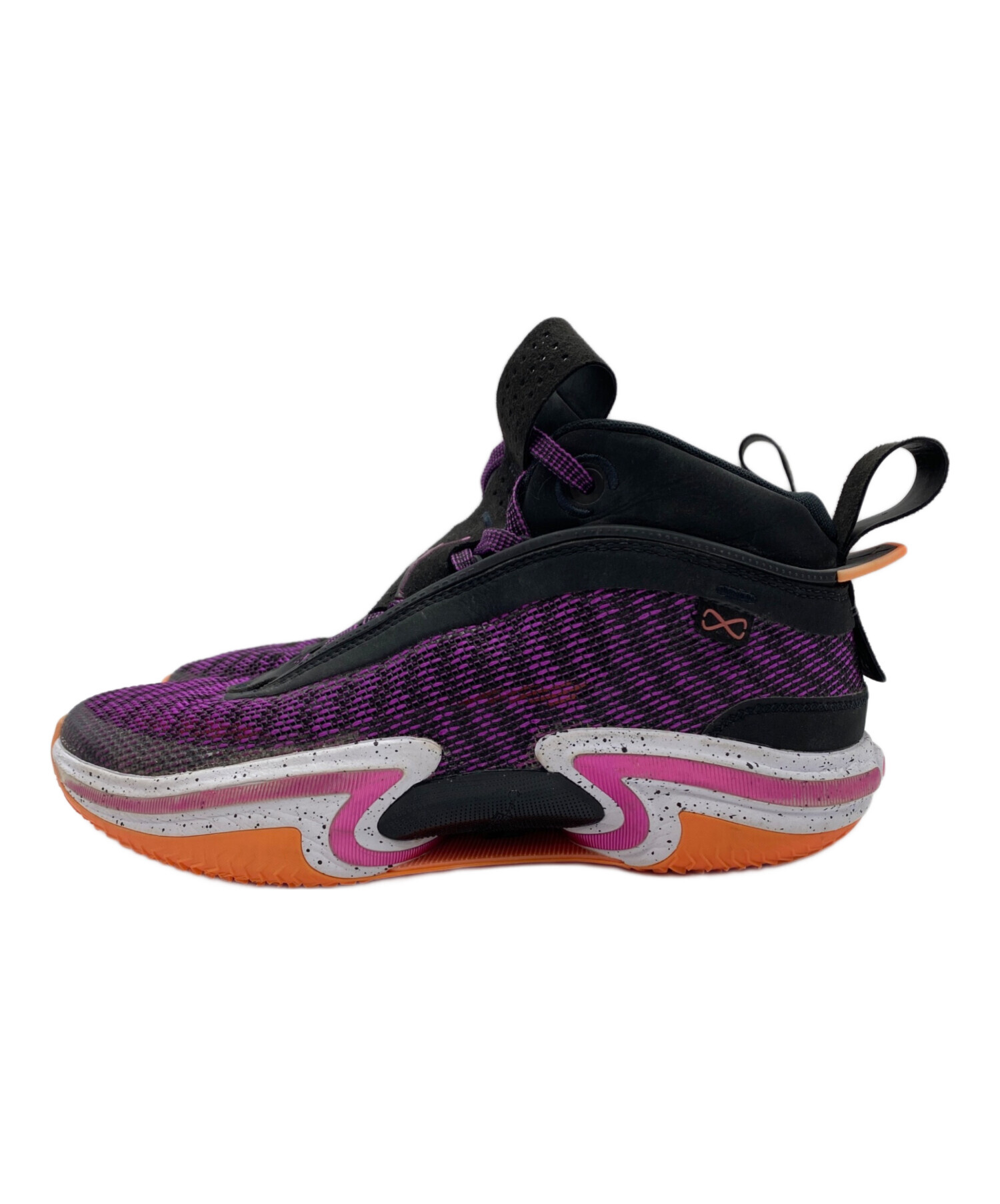 中古・古着通販】NIKE (ナイキ) AIR JORDAN 36 PF パープル×オレンジ