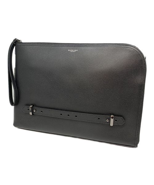 [未使用品] BLACK LABEL CRESTBRIDGE ラウンドジップ エンボスチェックラウンドジップウォレット