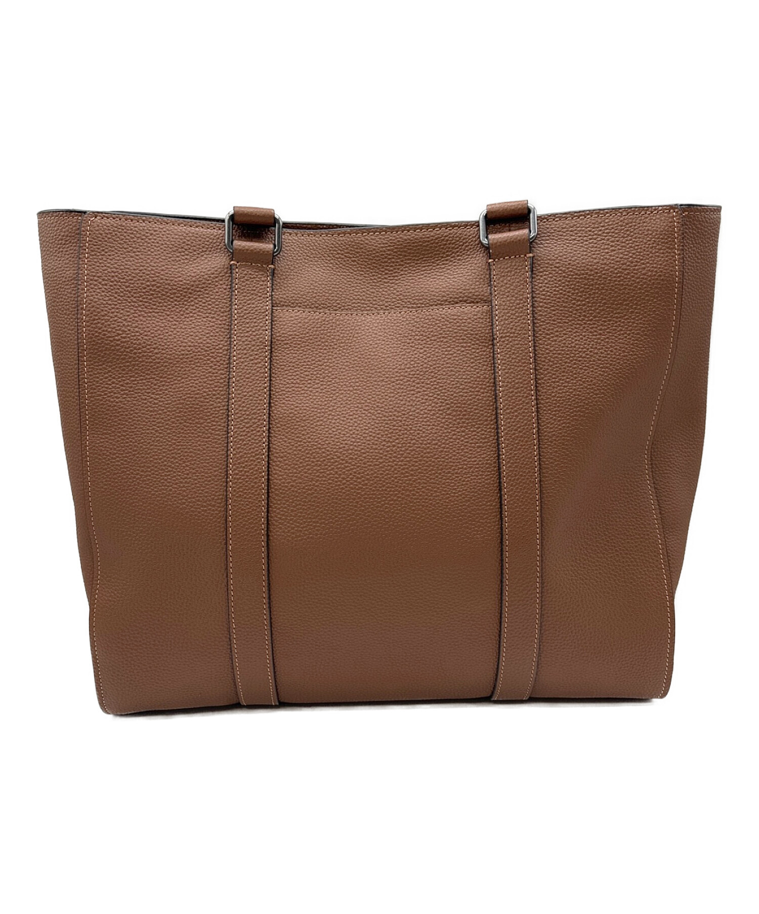 COACH / 2WAYハンド// 中古・古着通販】COACH (コーチ) ダブルハンドトートバッグ ブラウン