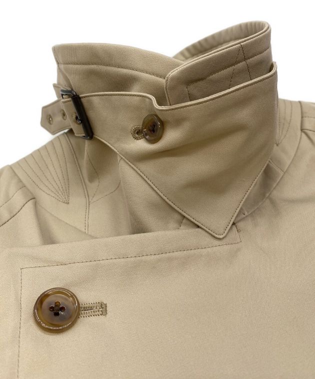中古・古着通販】BLURHMS (ブラームス) Gabardine Double Belt Trench