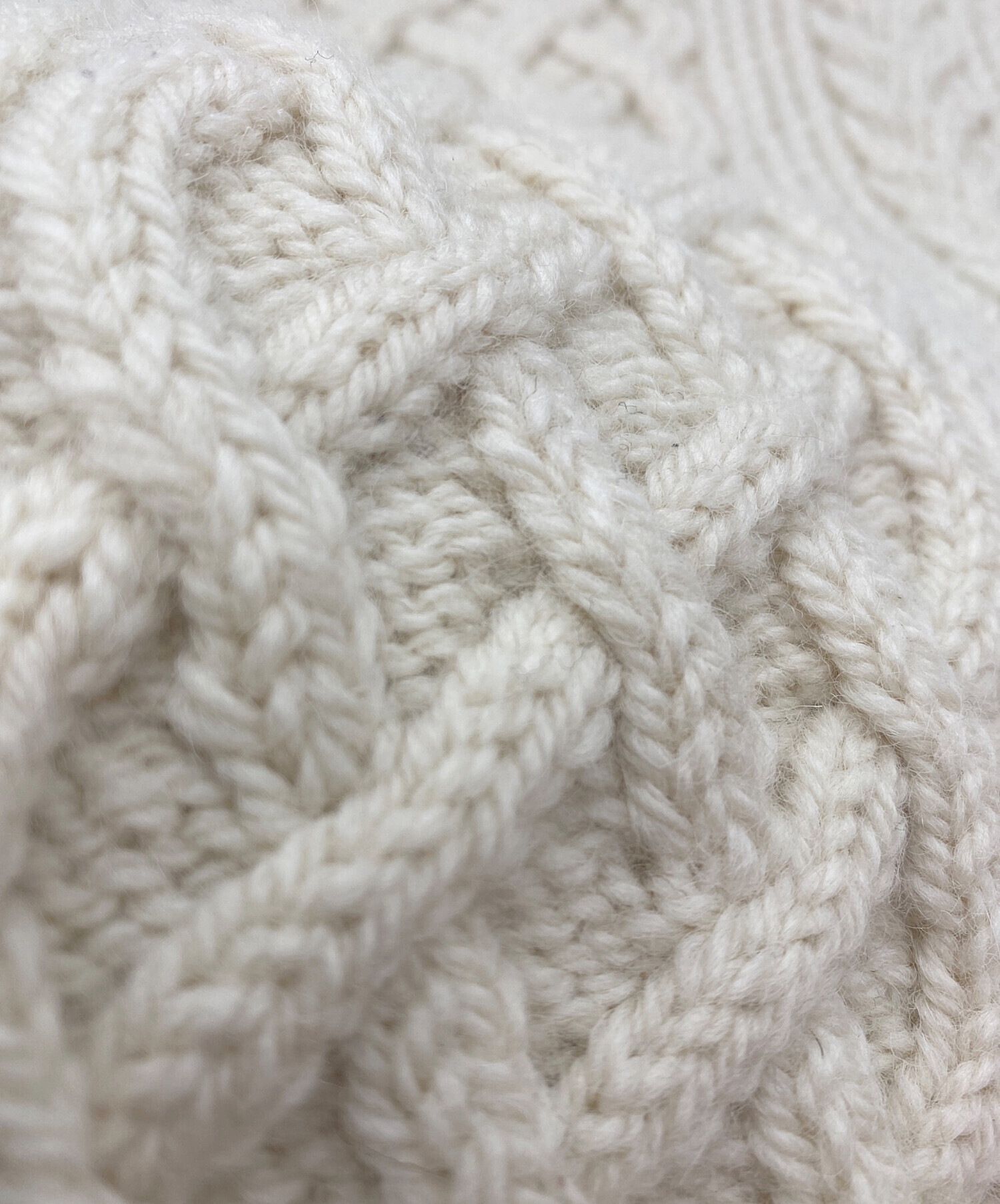 中古・古着通販】INVERALLAN (インバーアラン) ケーブルニットベスト