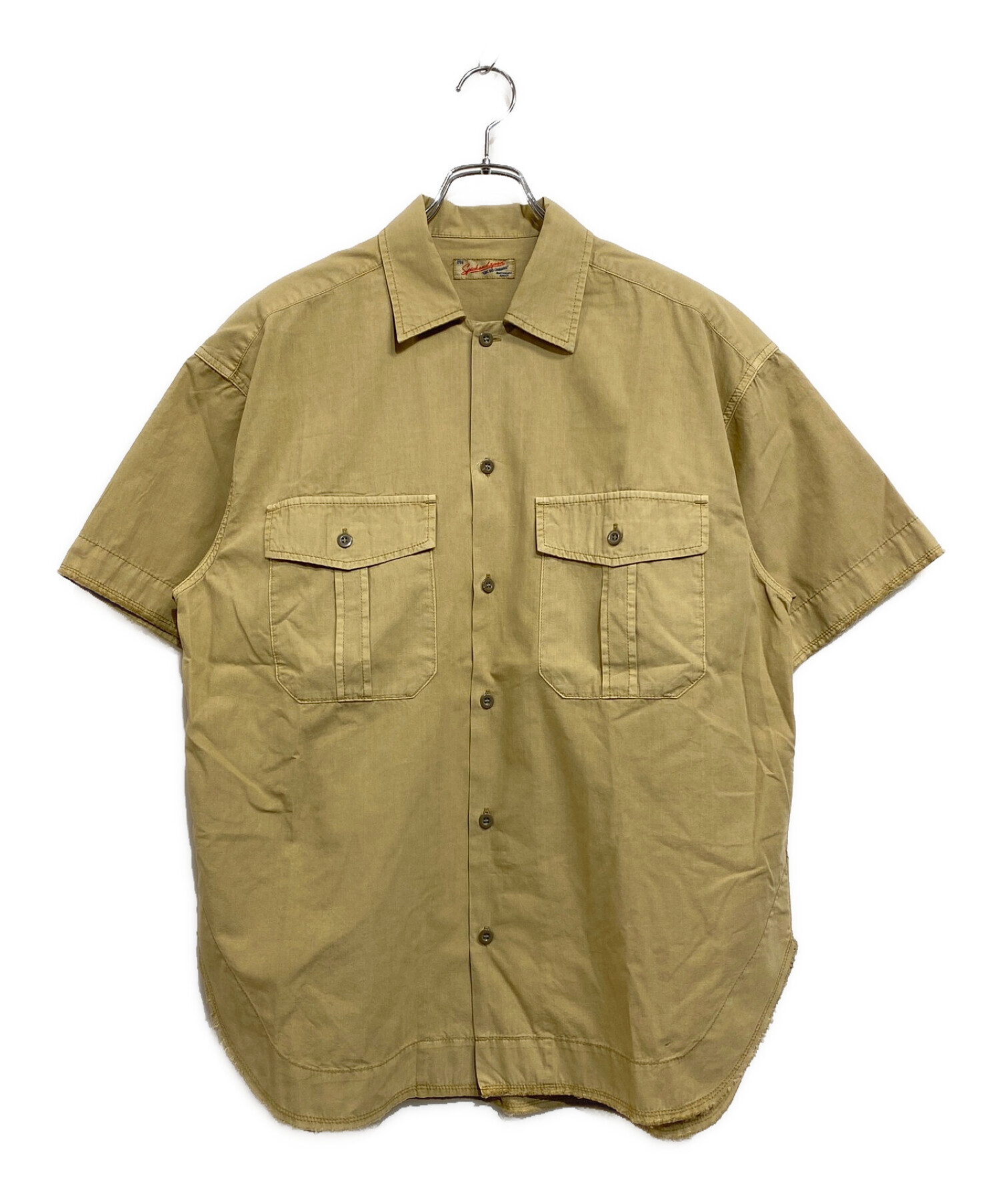 Spick&Span ガーメントダイユーティリティーシャツ 中古・古着通販】Spick and Span (スピックアンドスパン) ガーメント