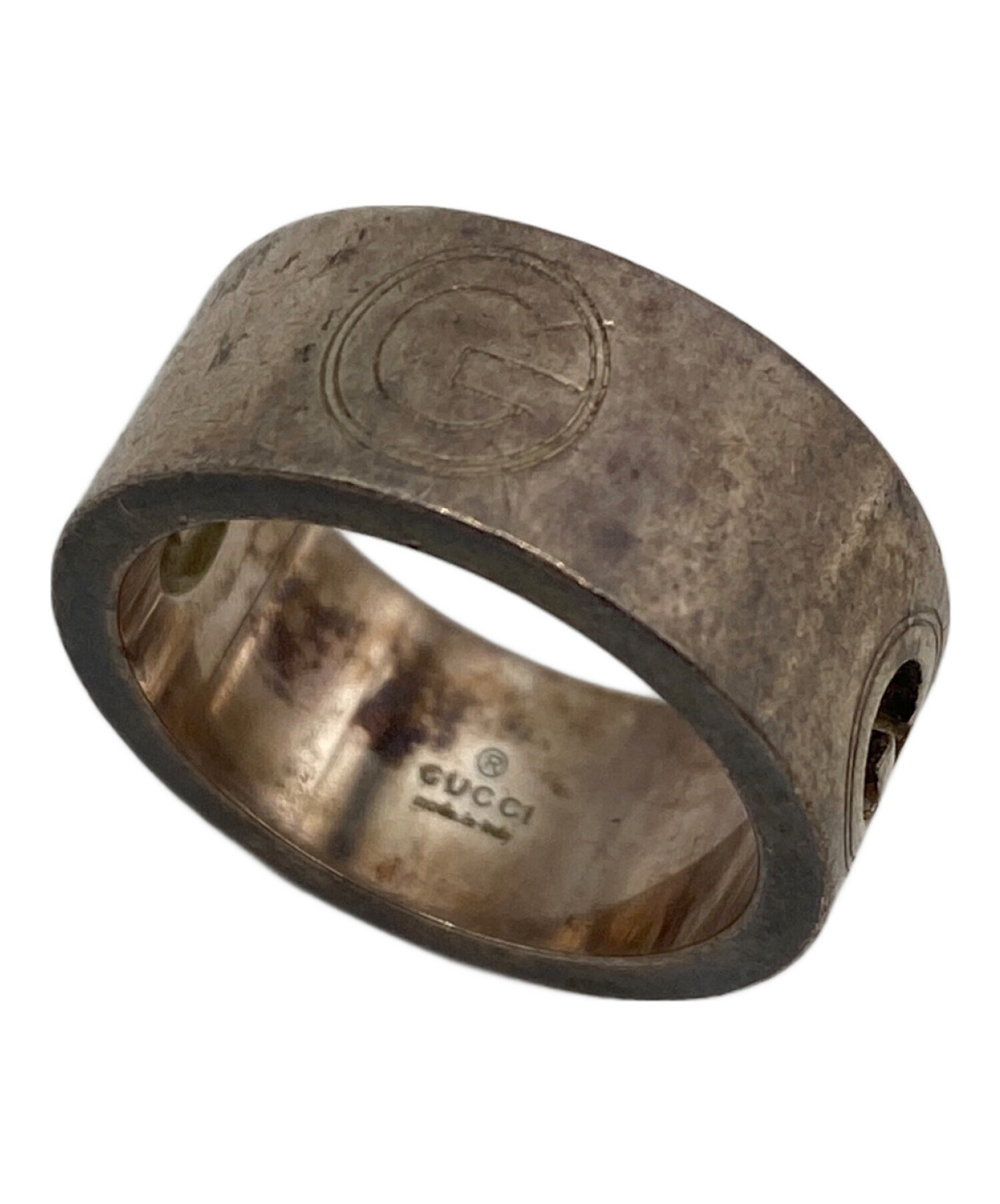 中古・古着通販】GUCCI (グッチ) シルバーリング サイズ:9号｜ブランド 
