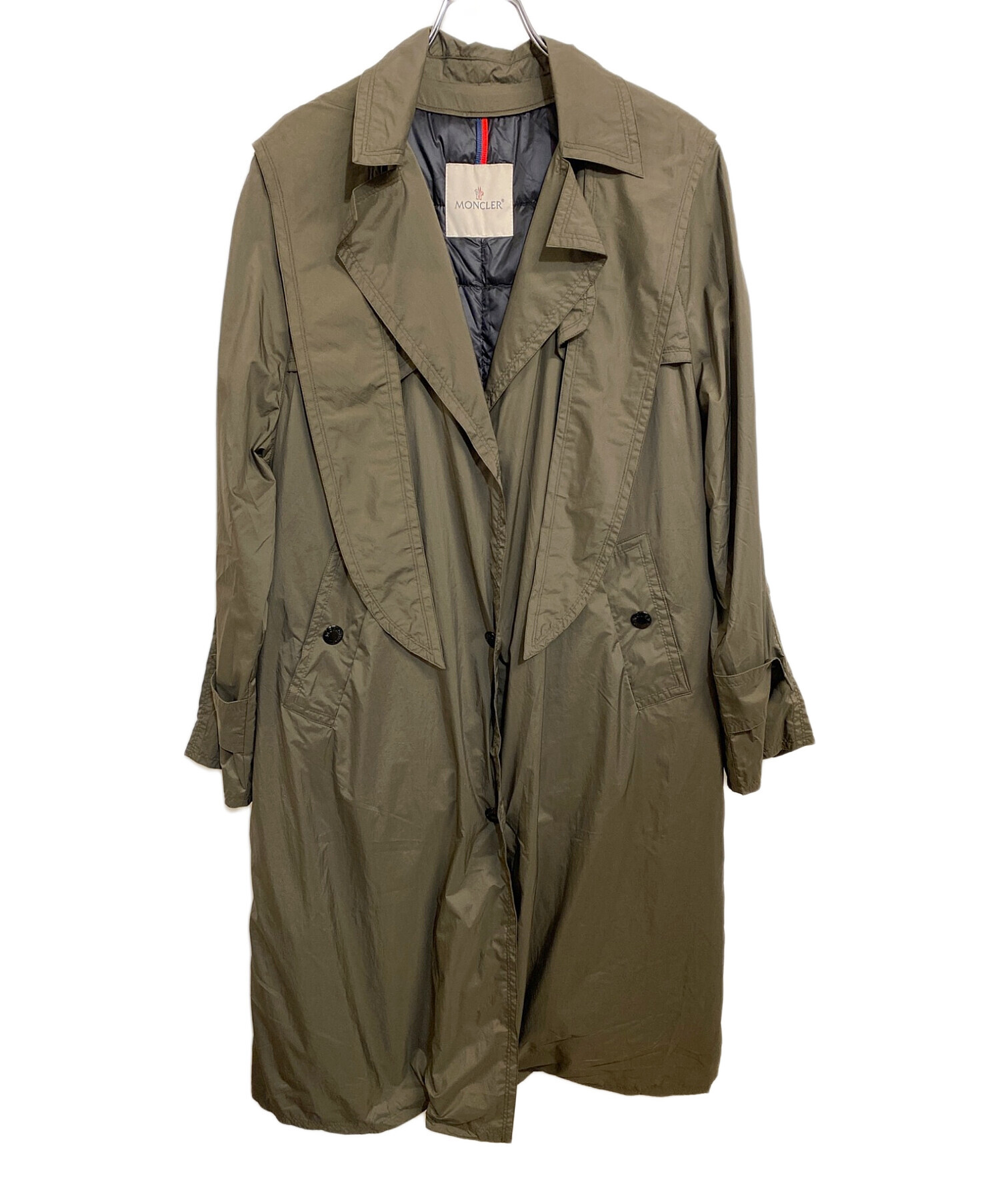 中古・古着通販】MONCLER (モンクレール) ナイロンダウンコート 