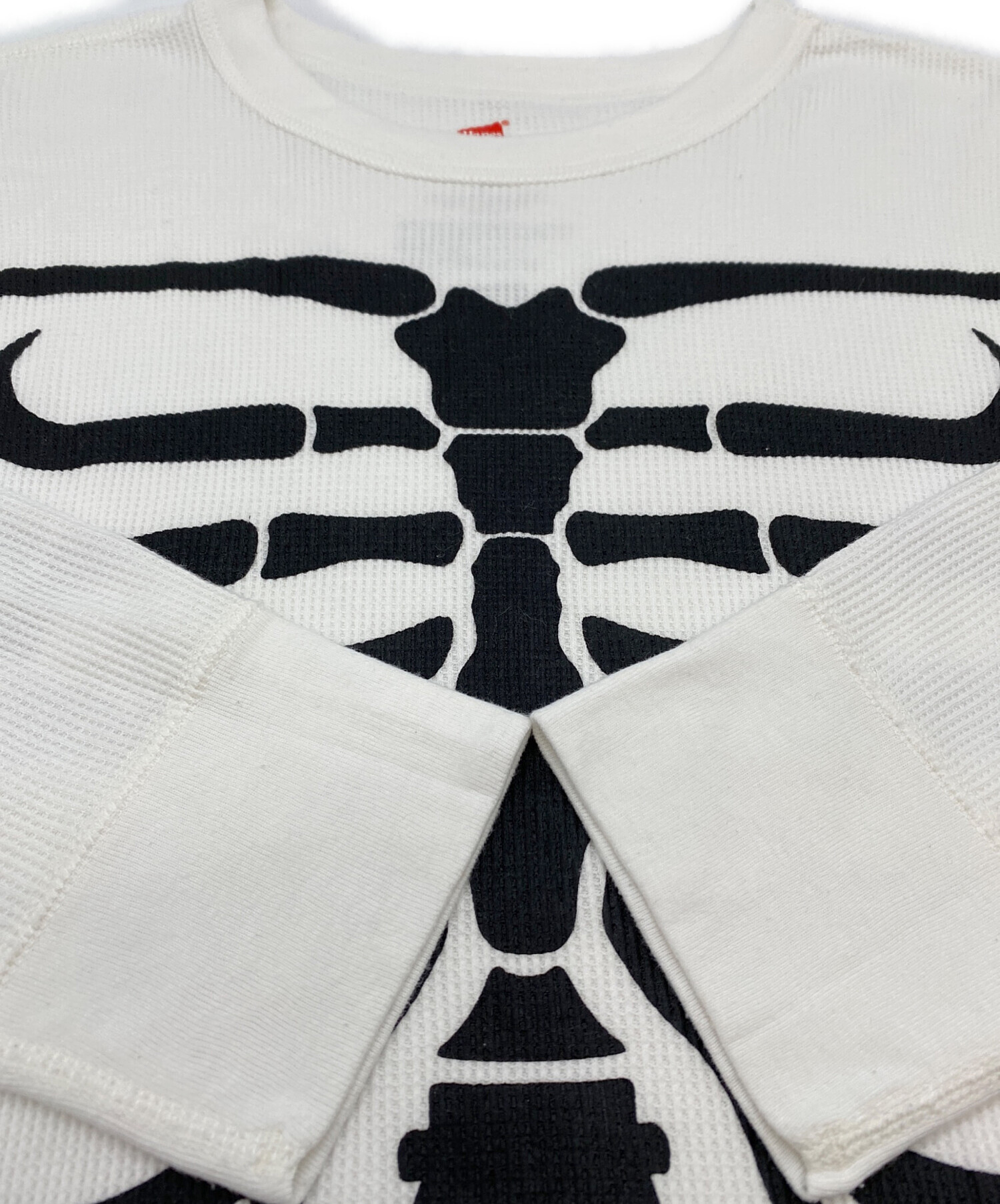 トップス Supreme x Hanes Bones Thermal Crew White Fall