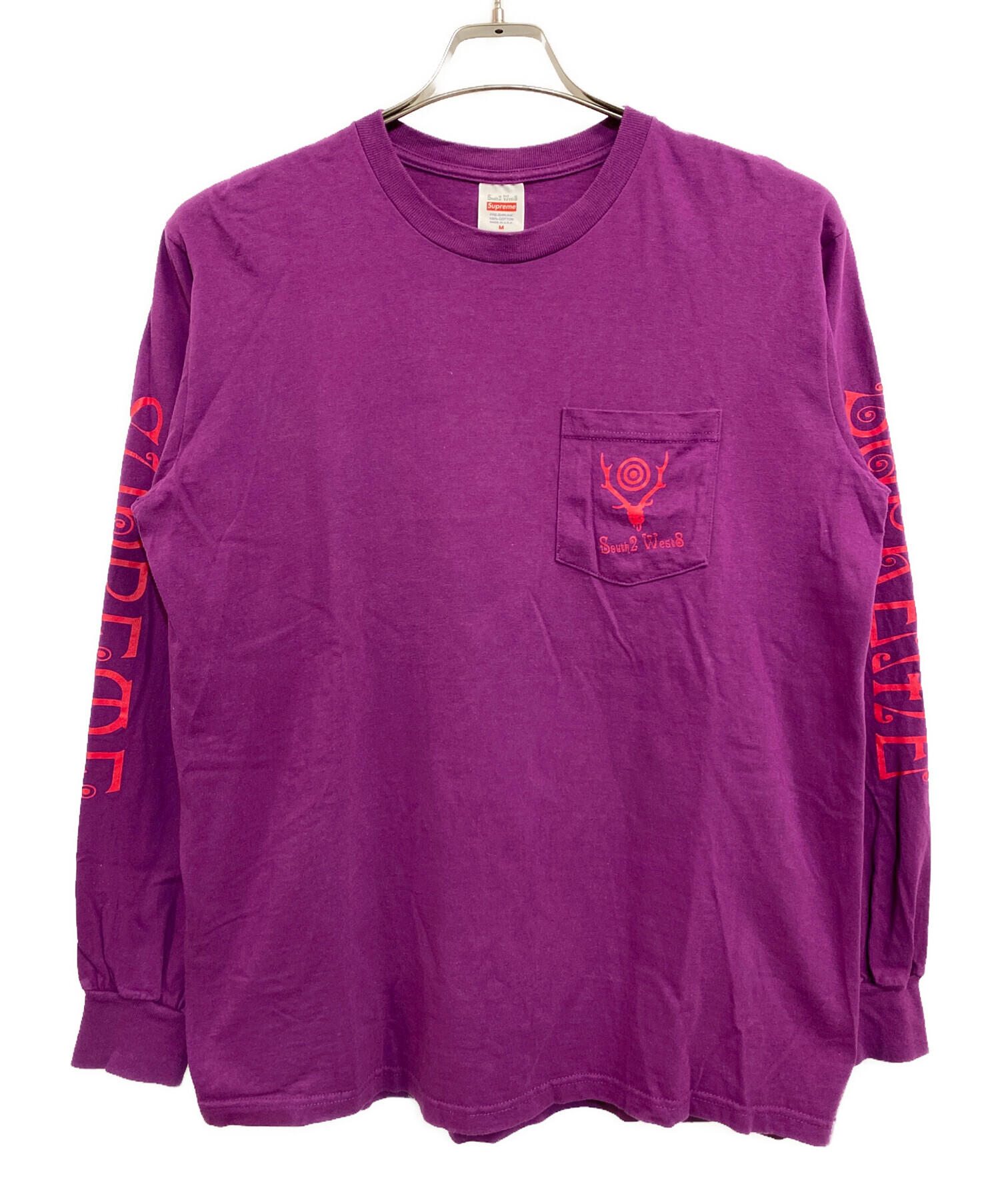 supreme south2 west8 L/S pocket tee 【公式通販】