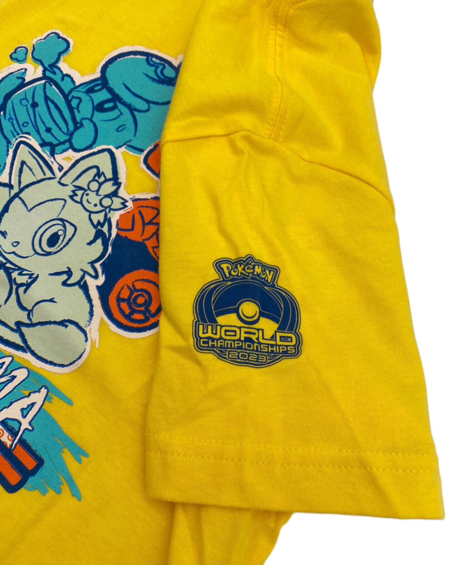 新品　Sサイズ　WCS2023 ポケモン ワールドチャンピオンシップス Tシャツ ポケモンワールドチャンピオンシップス WCS 2023 限定Tシャツ XS