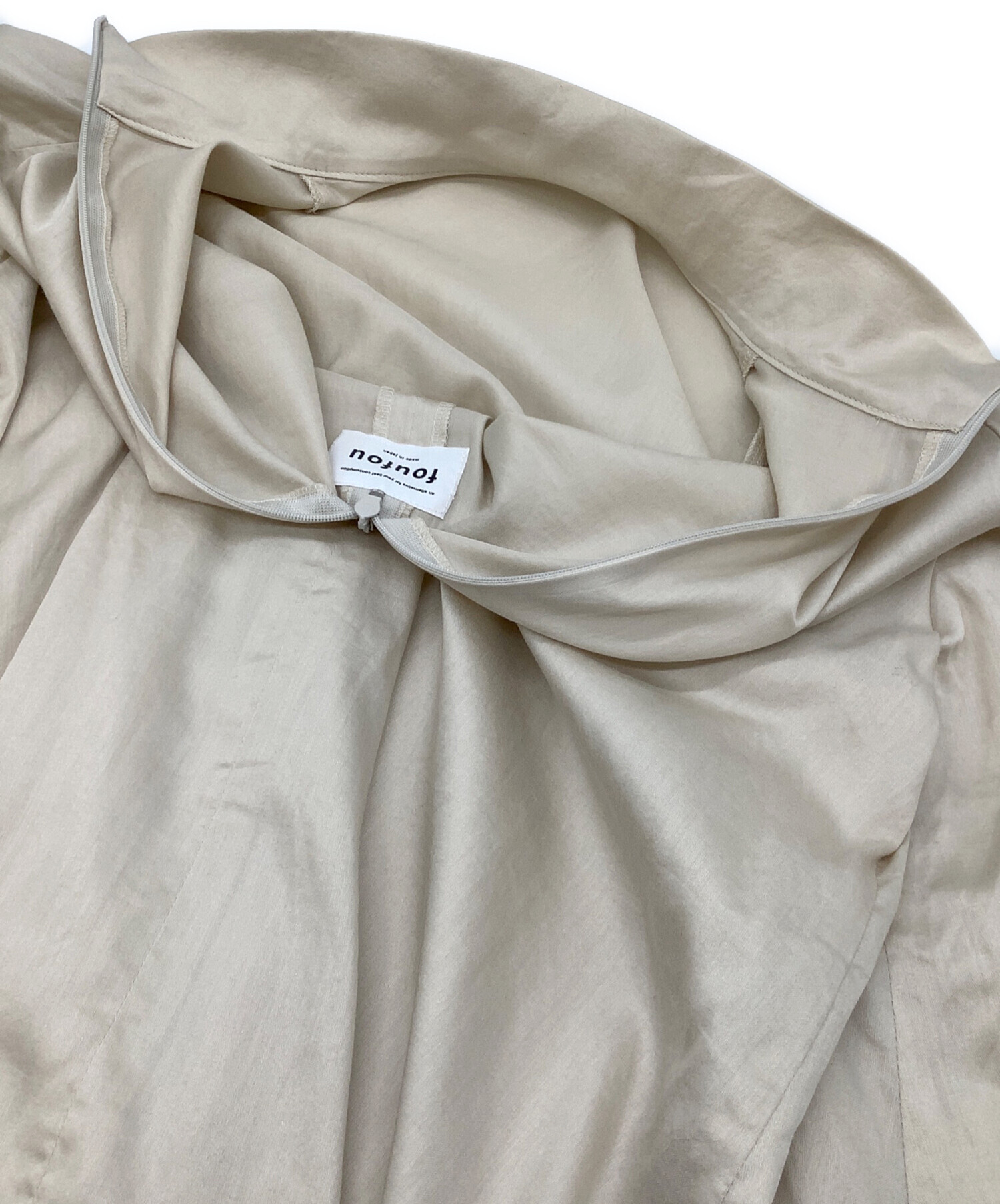 中古・古着通販】foufou (フーフー) high neck dress shirts 