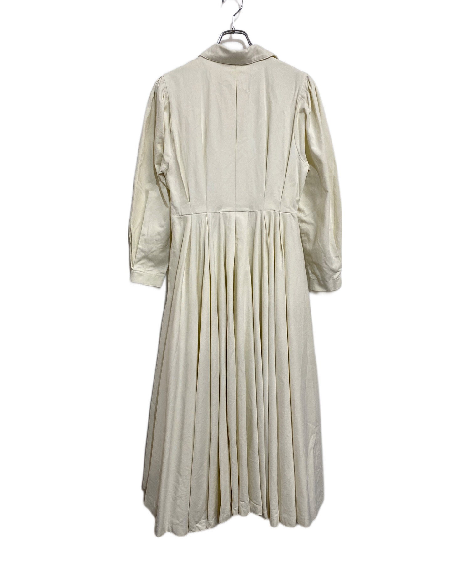 foufou #32 ダブルカフスバイカラーワンピース サイズ 1 ≪通常販売≫【THE DRESS #32】double cuffs bicolor one piece