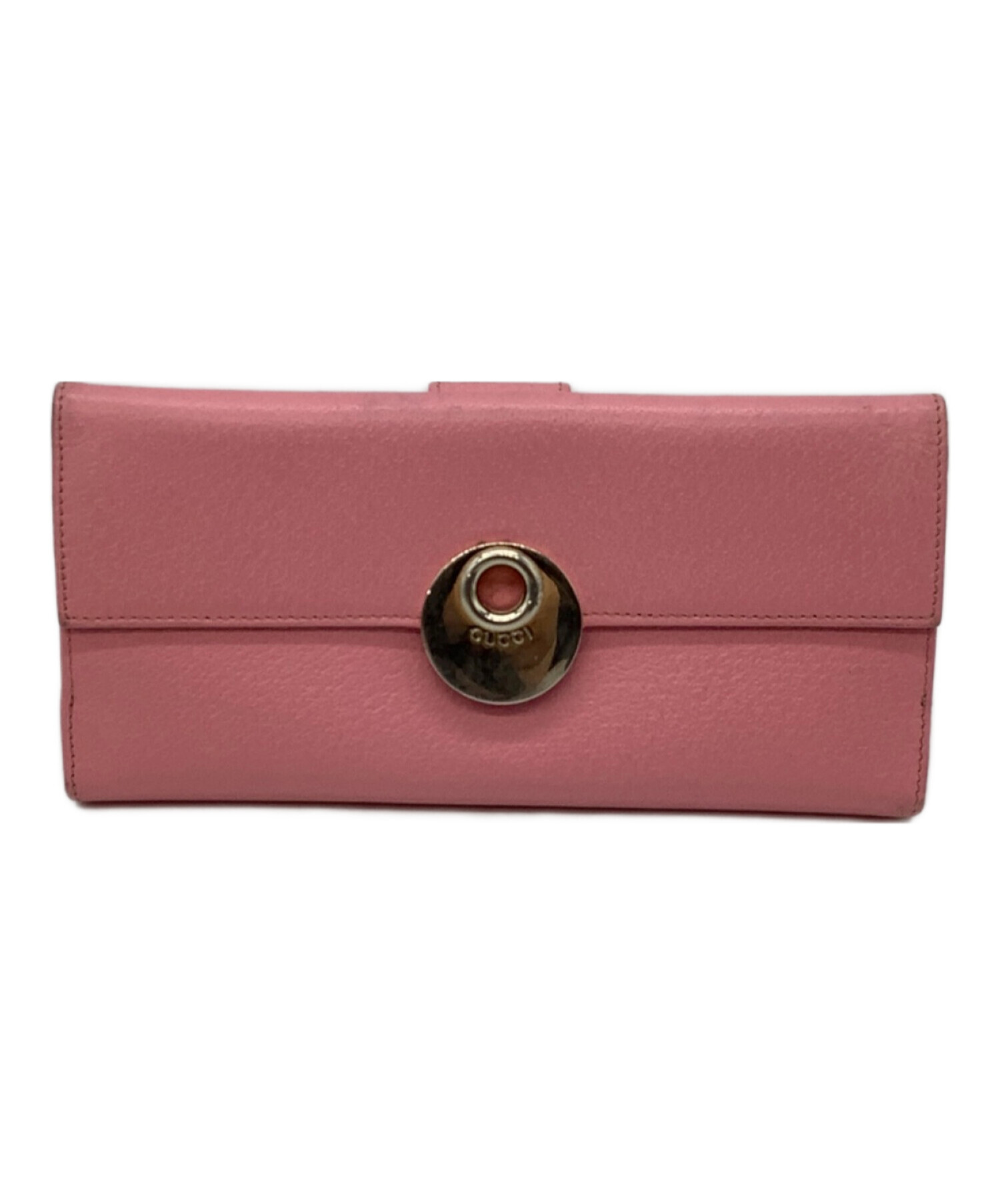 中古・古着通販】GUCCI (グッチ) 長財布 ピンク｜ブランド・古着通販 