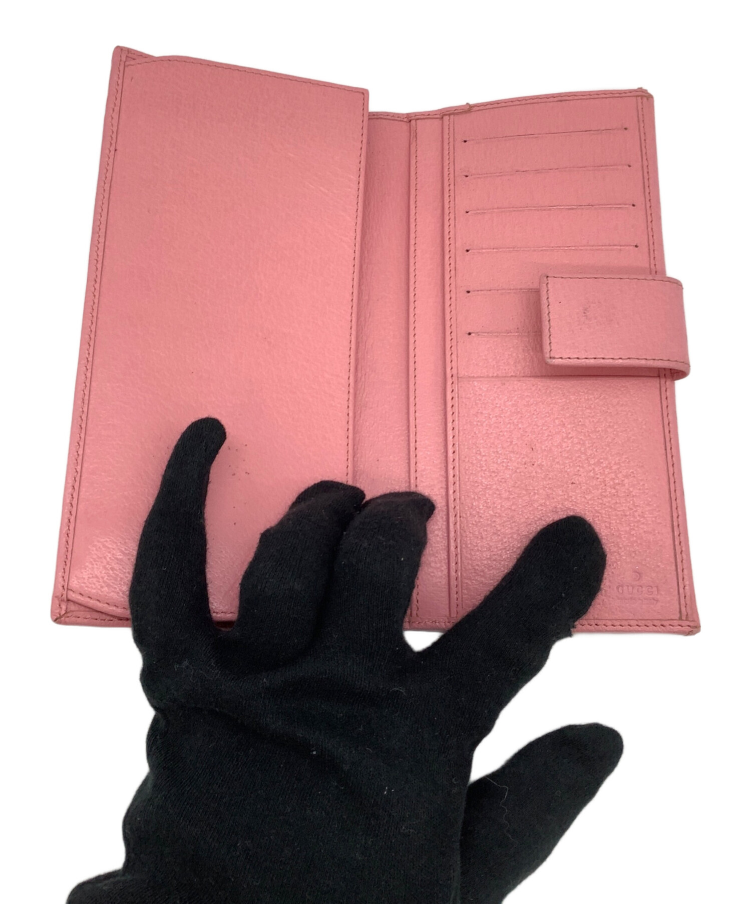 中古・古着通販】GUCCI (グッチ) 長財布 ピンク｜ブランド・古着通販 