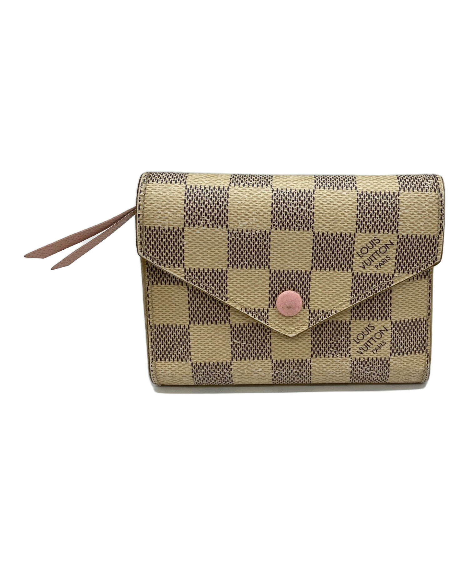 中古・古着通販】LOUIS VUITTON (ルイ ヴィトン) 3つ折り財布 ホワイト 