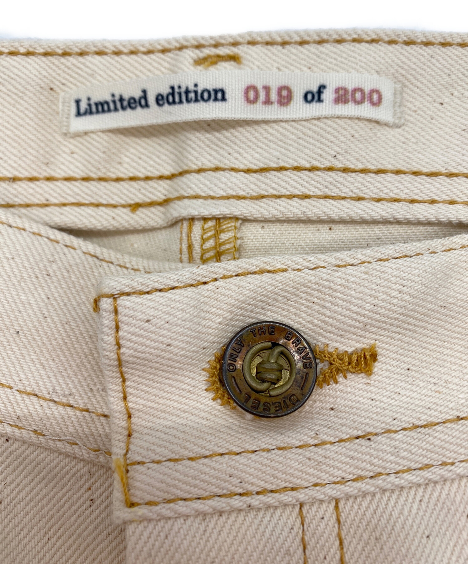 中古・古着通販】DIESEL (ディーゼル) セルビッチデニムパンツ