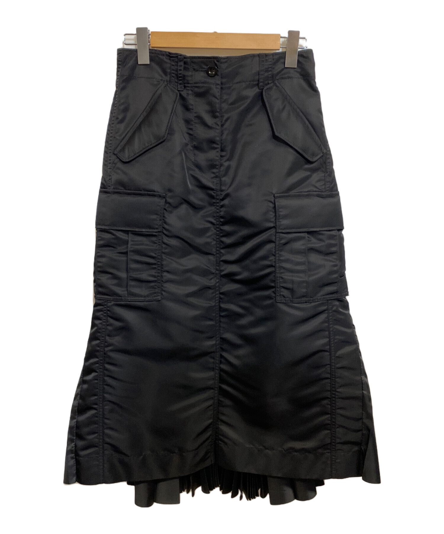 中古・古着通販】sacai (サカイ) ナイロンツイル バックプリーツ
