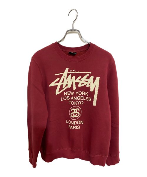 中古・古着通販】stussy (ステューシー) WORLD TOUR スウェットシャツ
