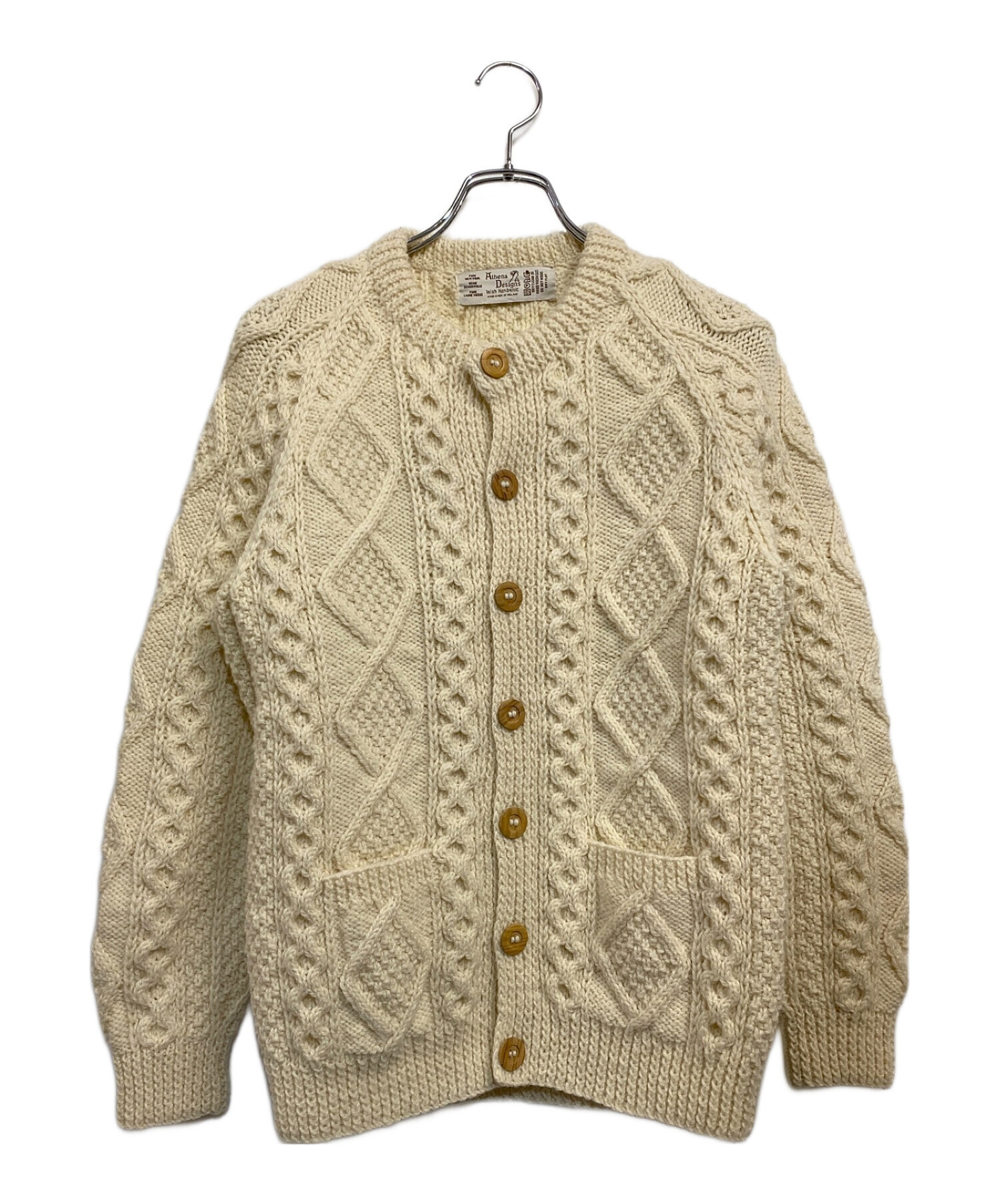 アテナデザイン　カーディガン 中古・古着通販】Athena Designs (アテナデザインズ) 厚手カーディガン