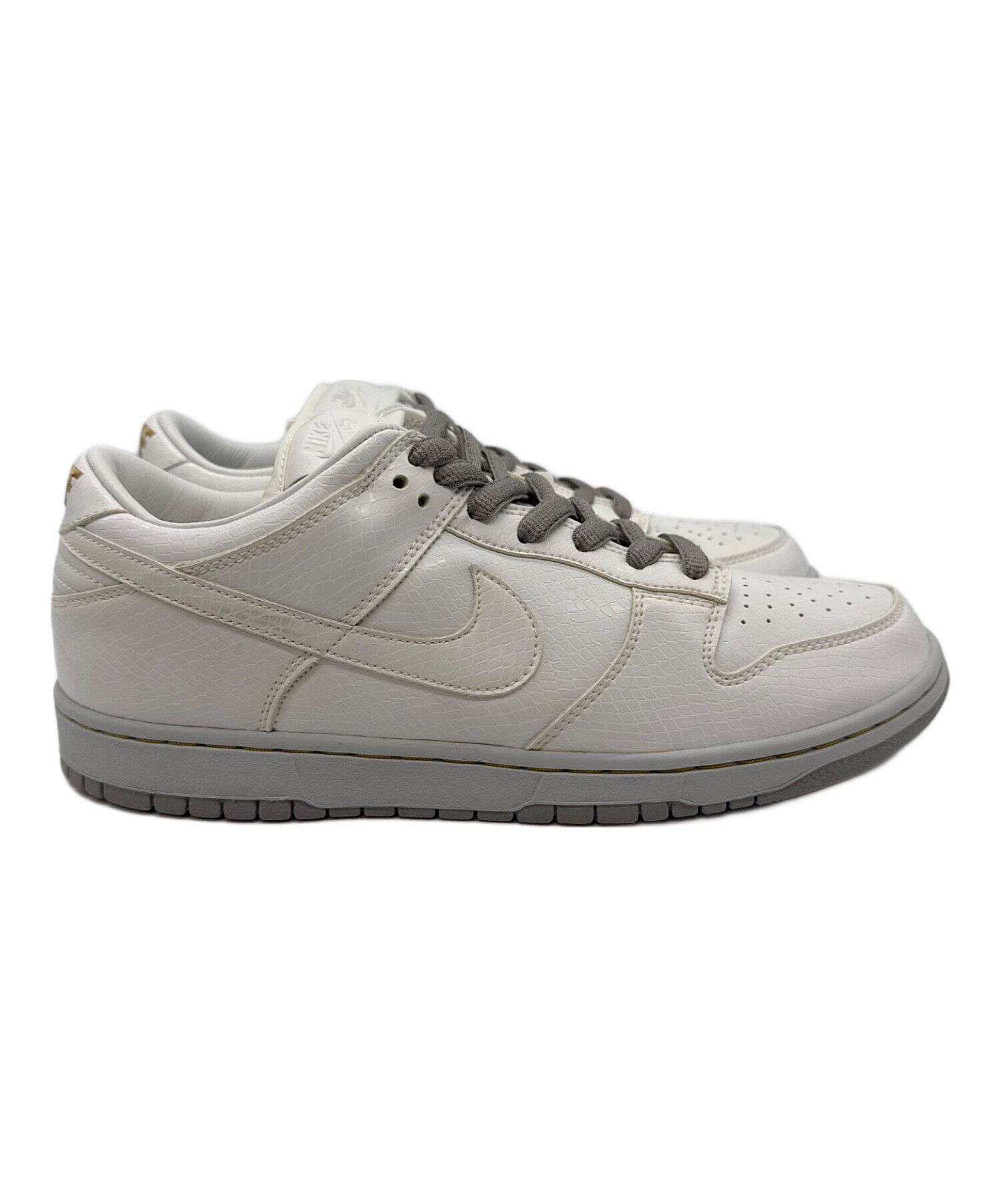 中古・古着通販】NIKE (ナイキ) DUNK LOW PREMIUM SB ホワイト サイズ 