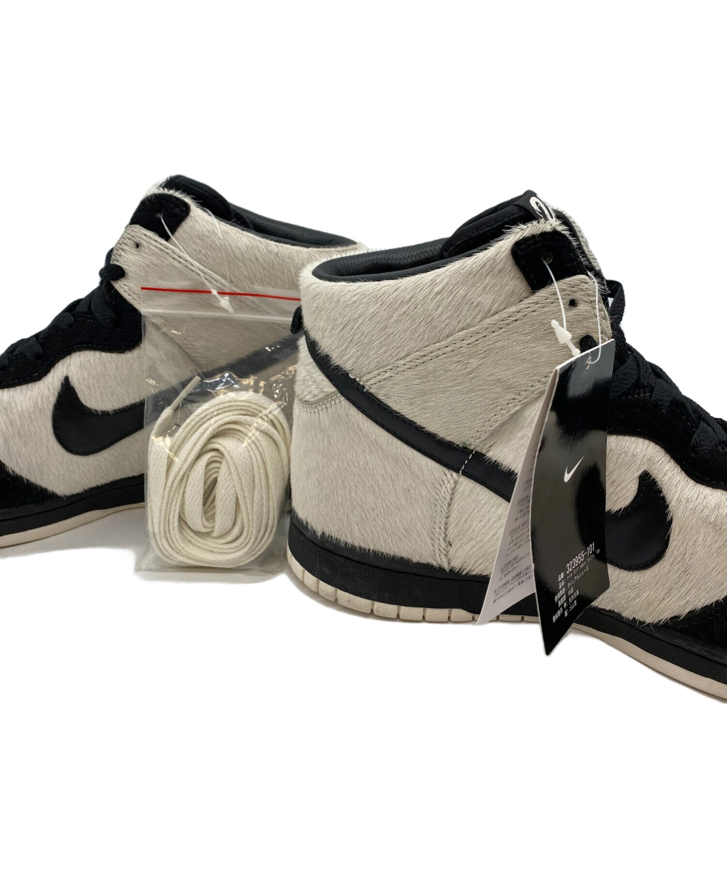 中古・古着通販】NIKE (ナイキ) DUNK HIGH PREMIUM ホワイト×ブラック