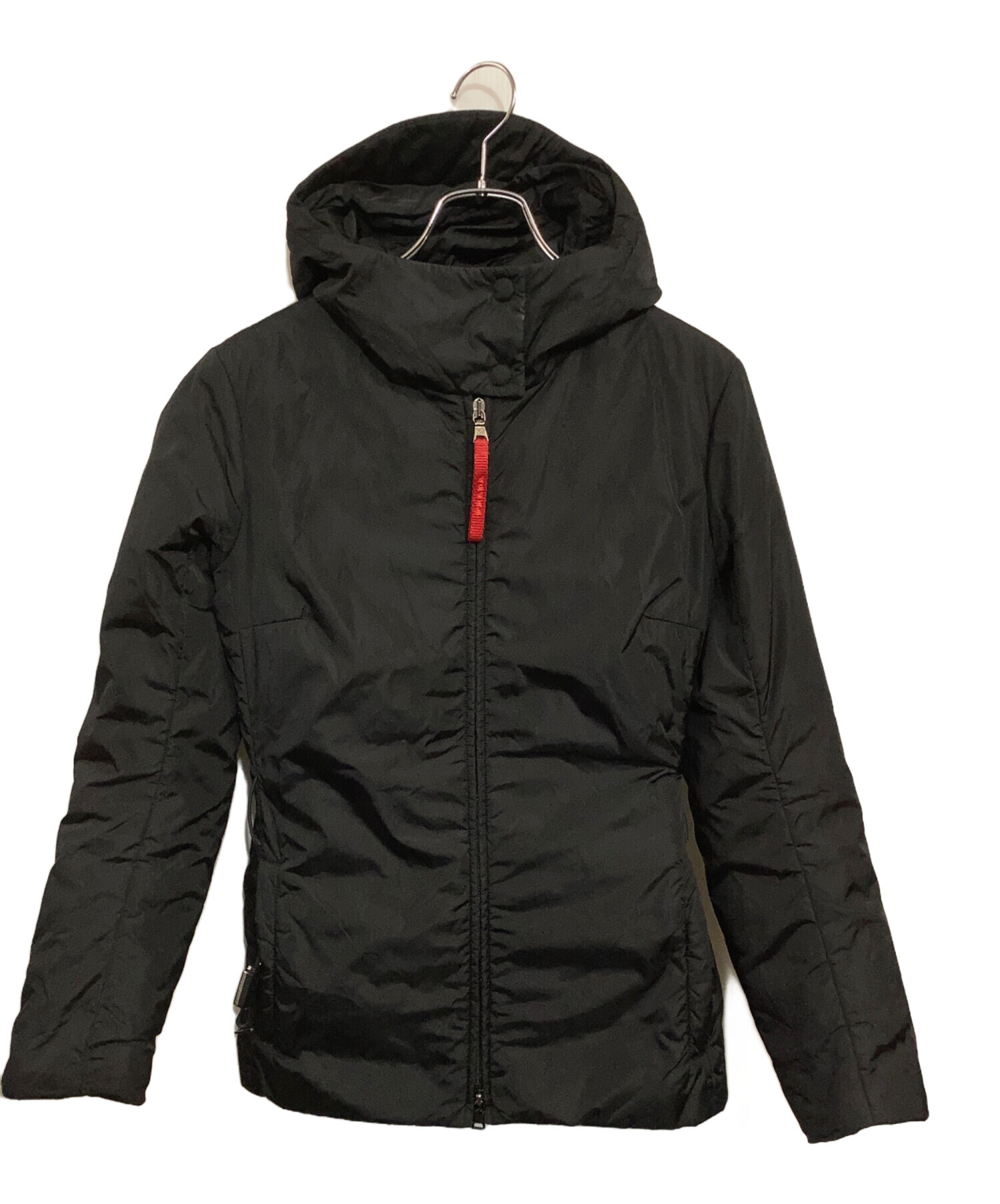 中古・古着通販】PRADA (プラダ) 中綿ジャケット ブラック サイズ:SIZE 