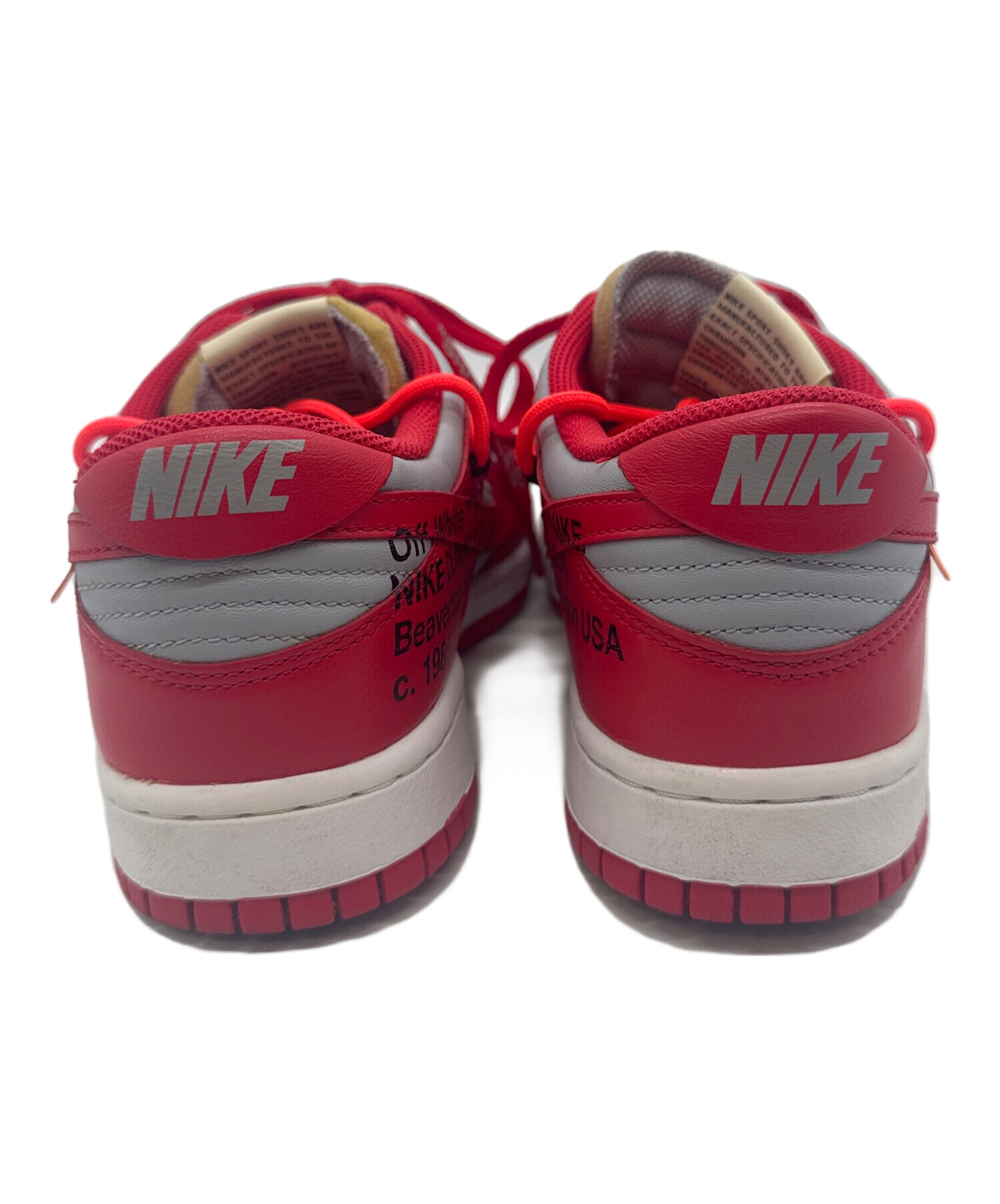 中古・古着通販】NIKE (ナイキ) OFFWHITE (オフホワイト) Dunk Low 