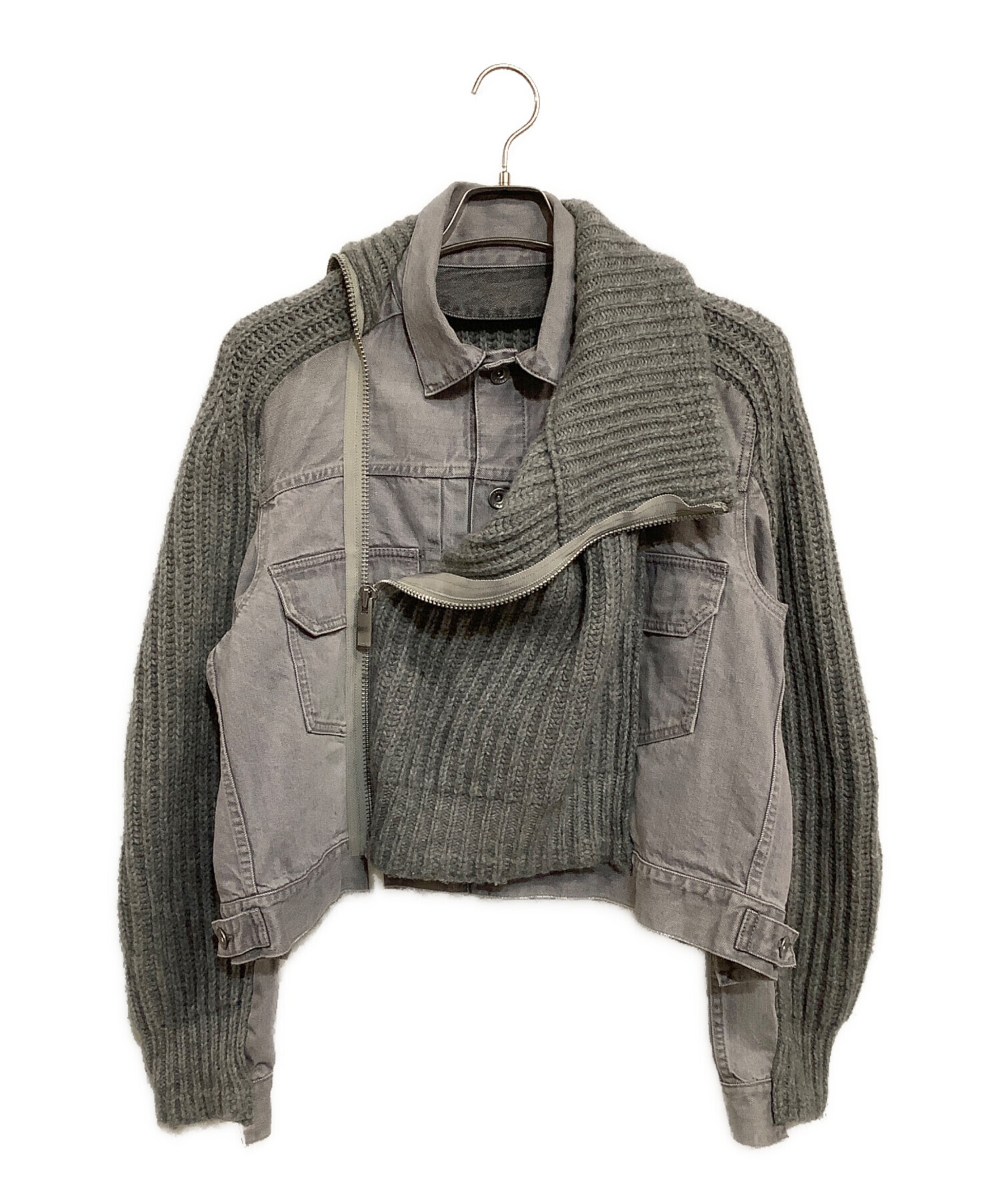 sacai Denim x Knit Blouson