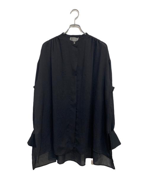 中古・古着通販】CHAOS (カオス) リノマスギャザーブラウス ブラック