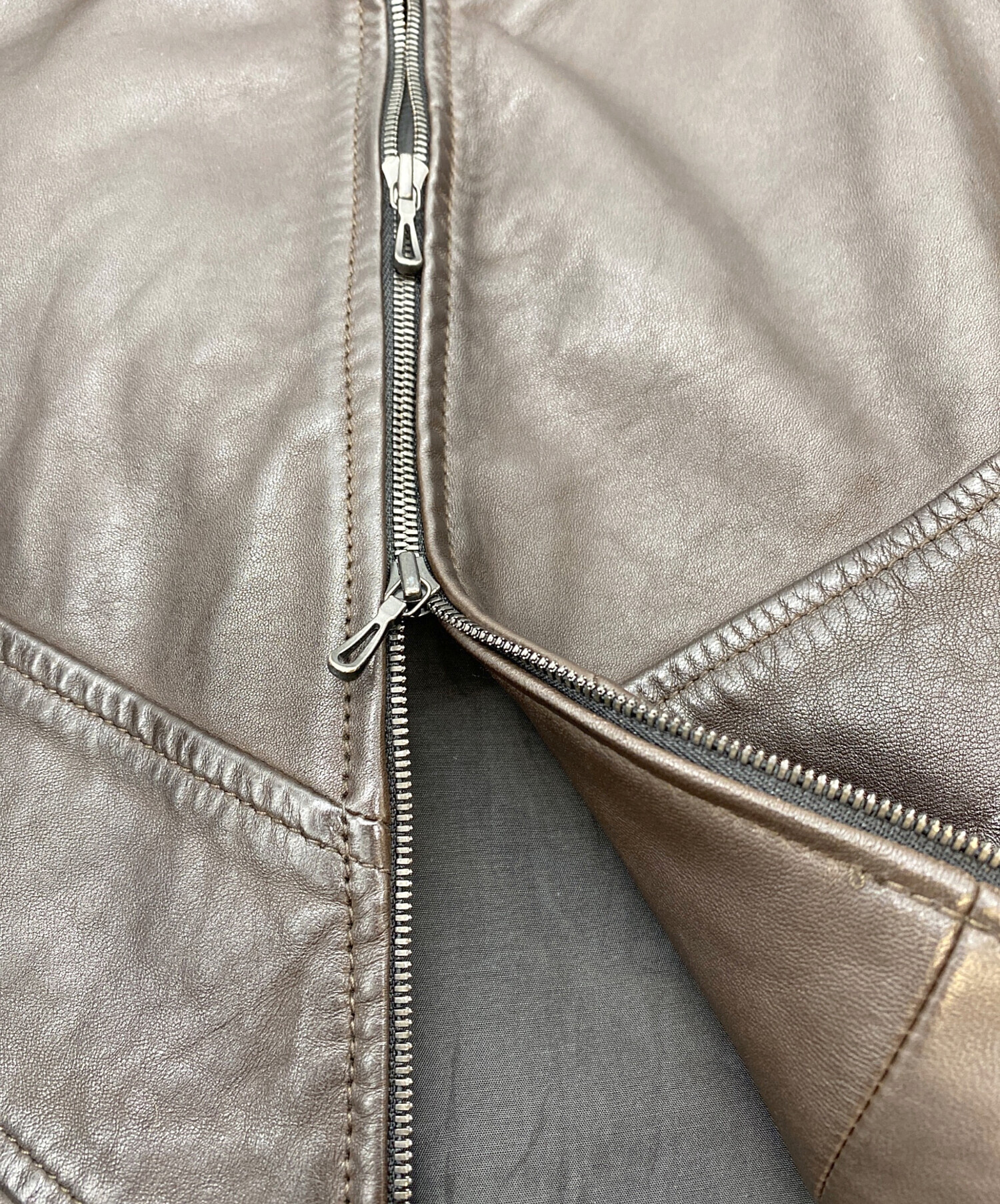 中古・古着通販】LIDnM (リドム) FADED SHEEP SKIN TRACK JACKET