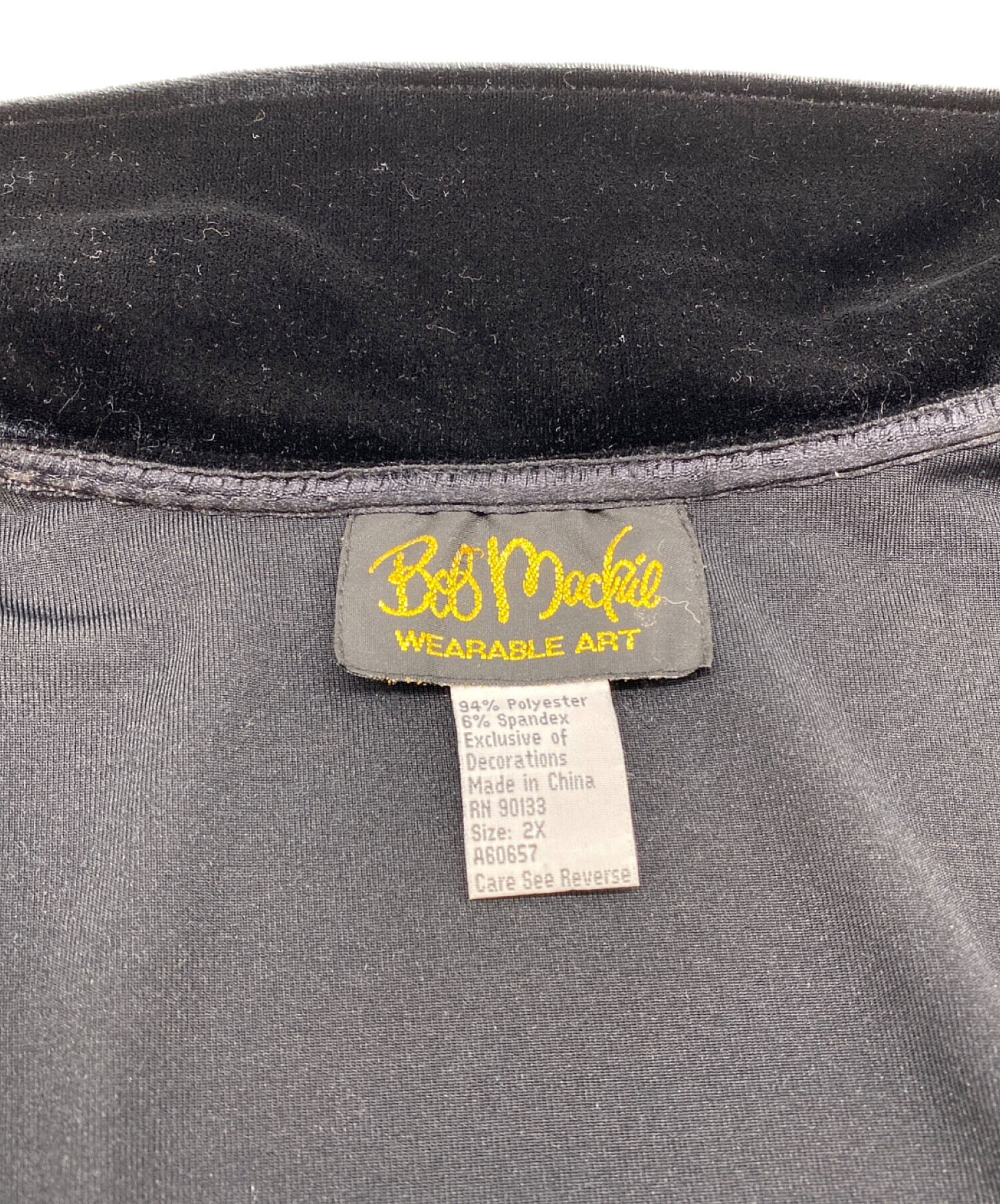 中古・古着通販】BOB MACKIE (ボブマッキー) 80-90's ベロアジャケット