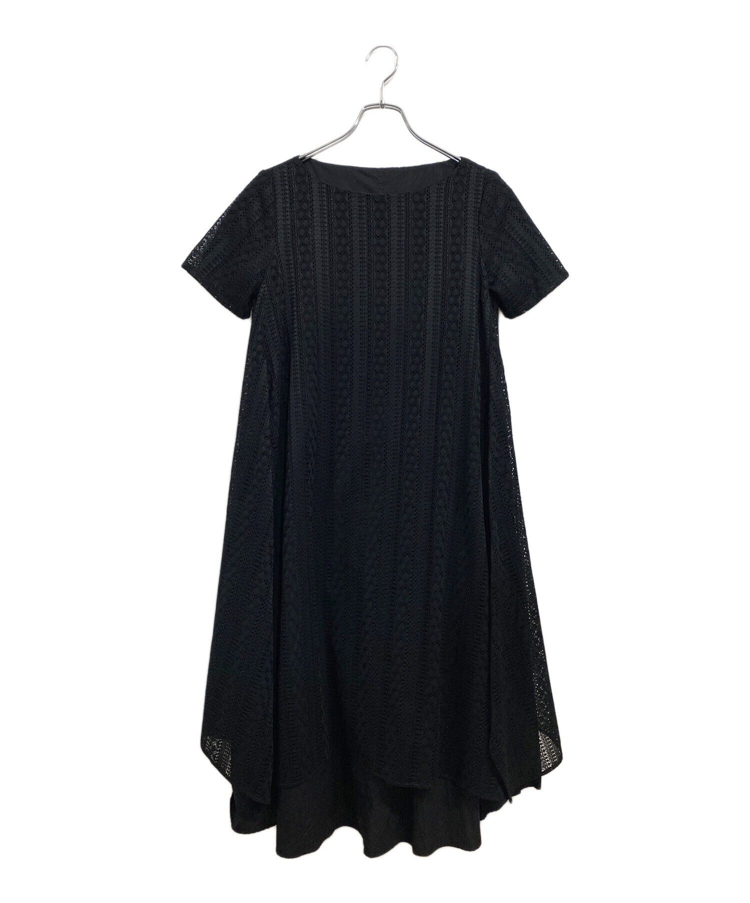 中古・古着通販】YUNI (ユニ) カットワークレース レイヤード 