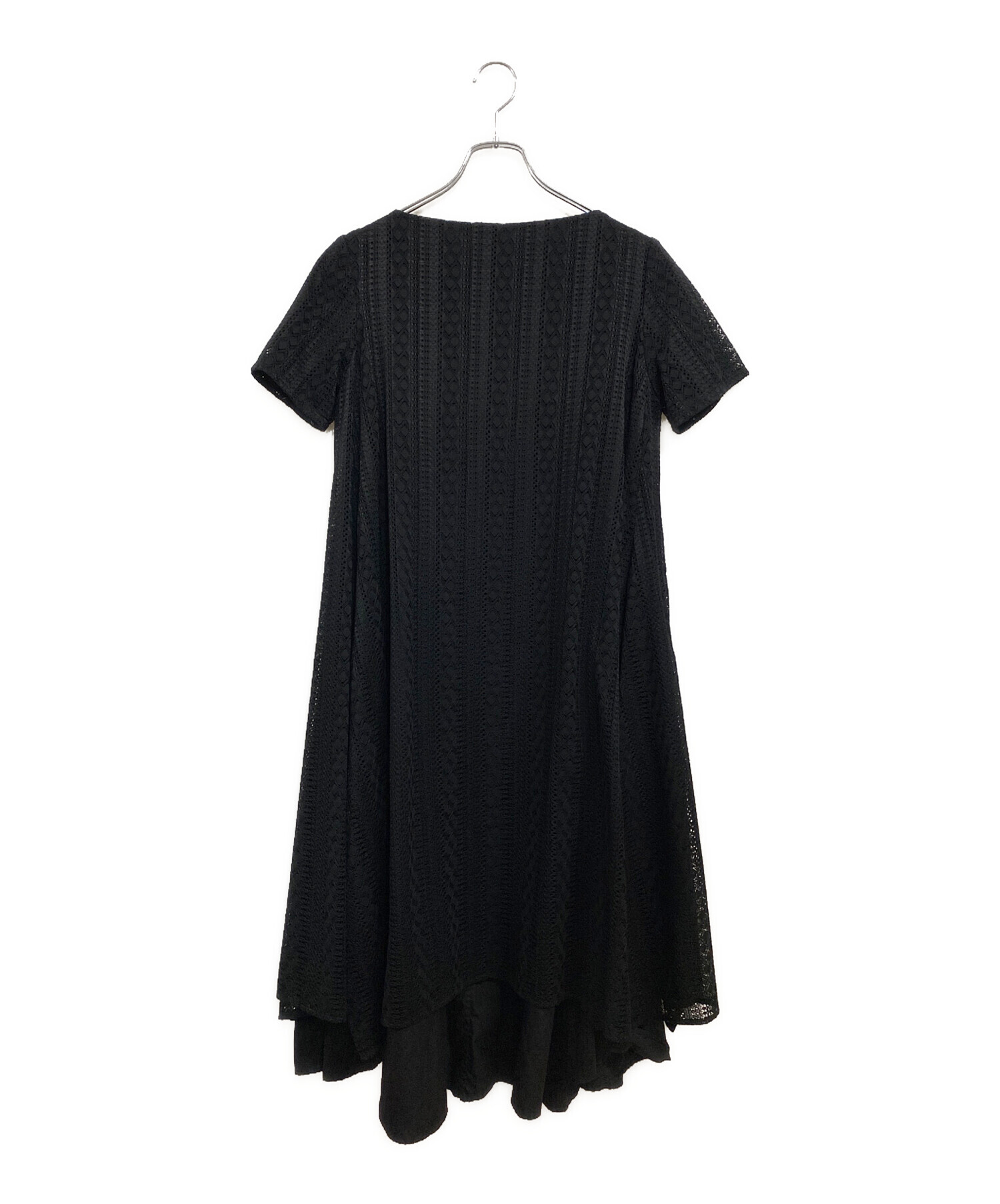 中古・古着通販】YUNI (ユニ) カットワークレース レイヤード 