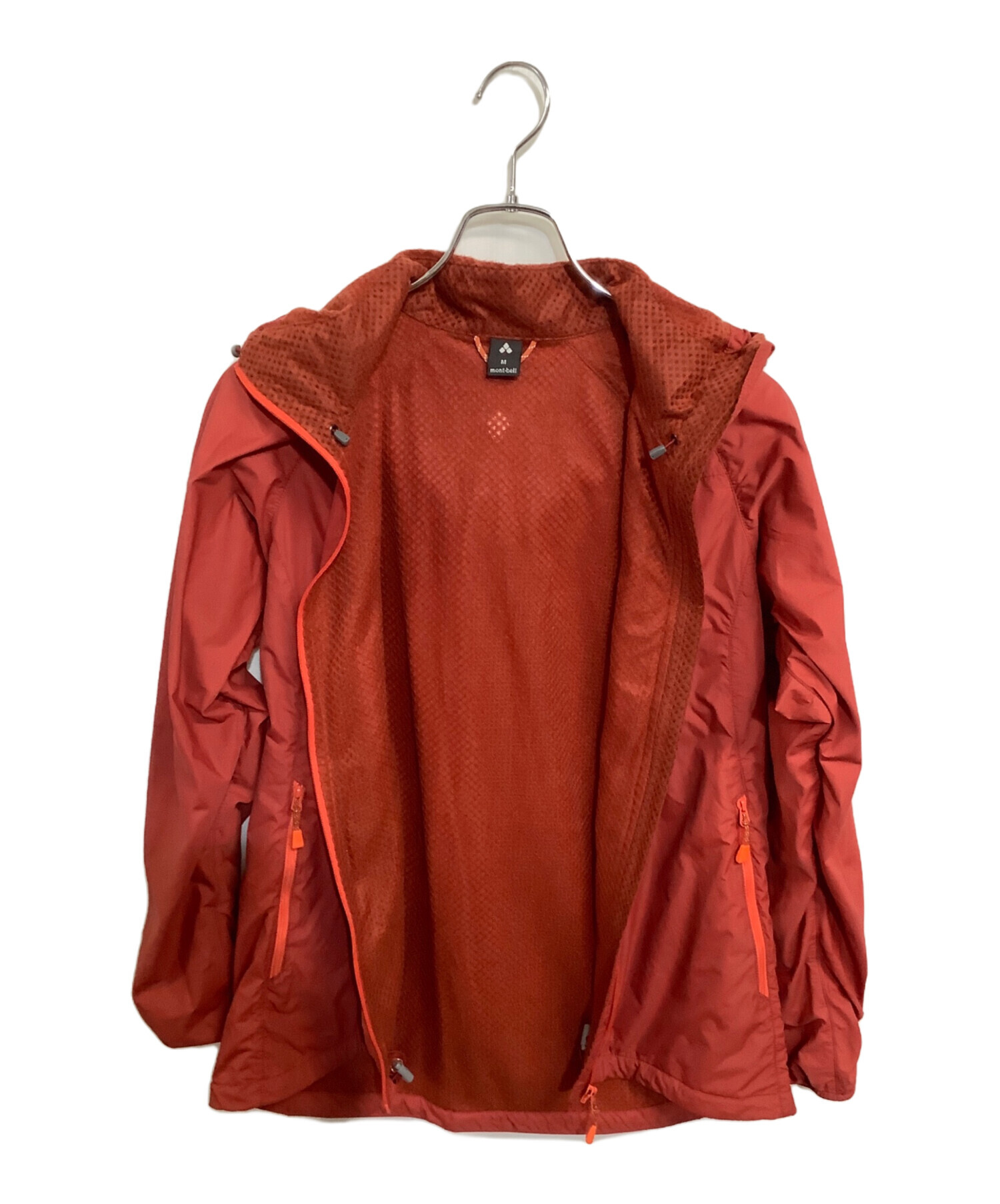 中古・古着通販】mont-bell (モンベル) ライトシェルパーカー レッド