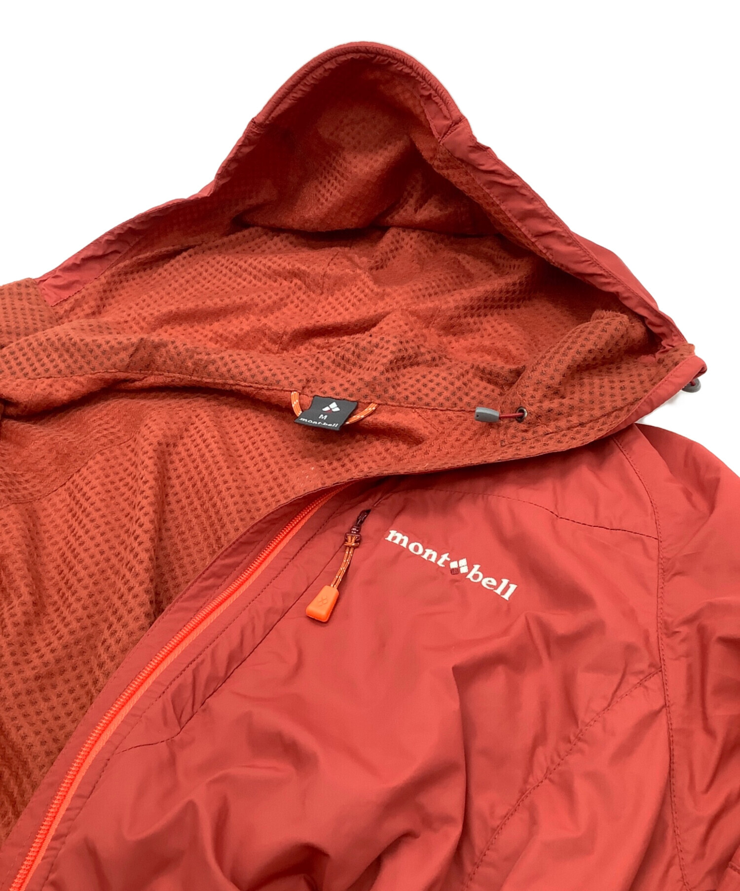 中古・古着通販】mont-bell (モンベル) ライトシェルパーカー レッド