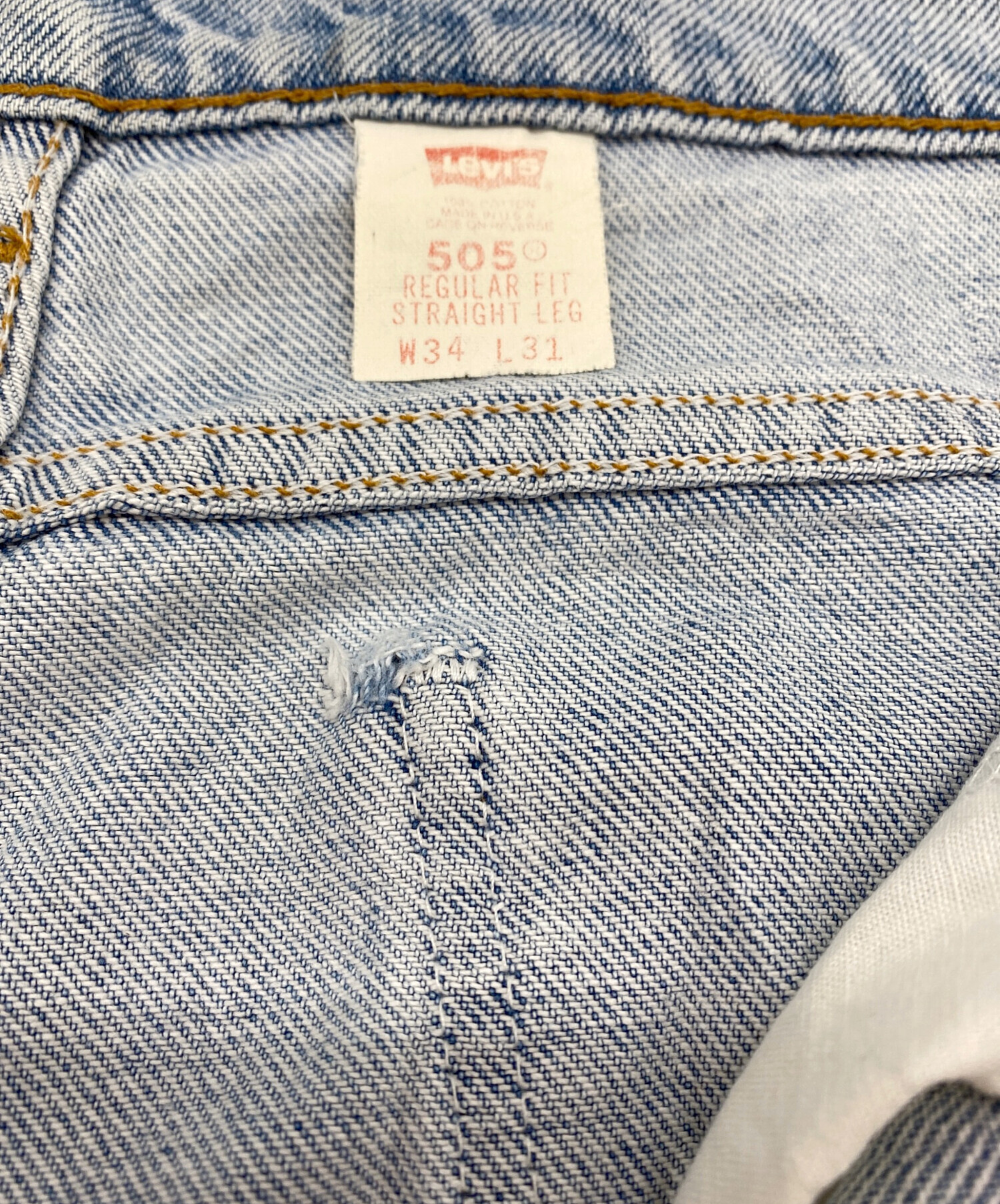 中古・古着通販】LEVI'S 505 (リーバイス505) 90'sストレートデニム