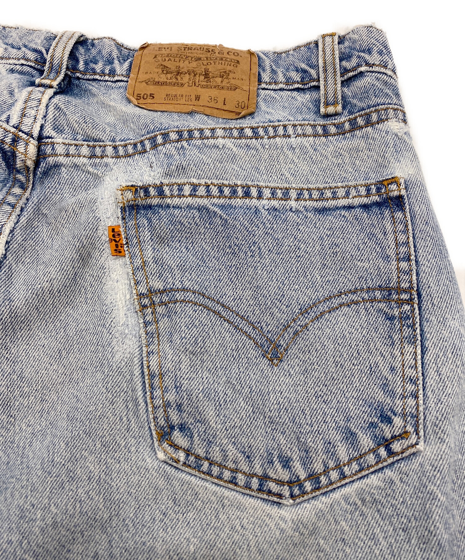中古・古着通販】LEVI'S 505 (リーバイス505) 90'sストレートデニム