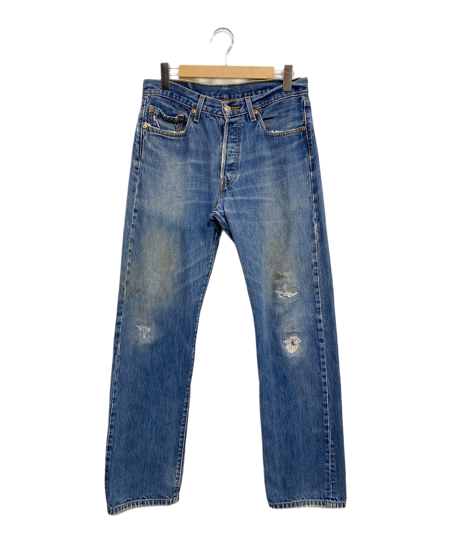 中古・古着通販】LEVI'S 501 (リーバイス) 00'sダメージストレート