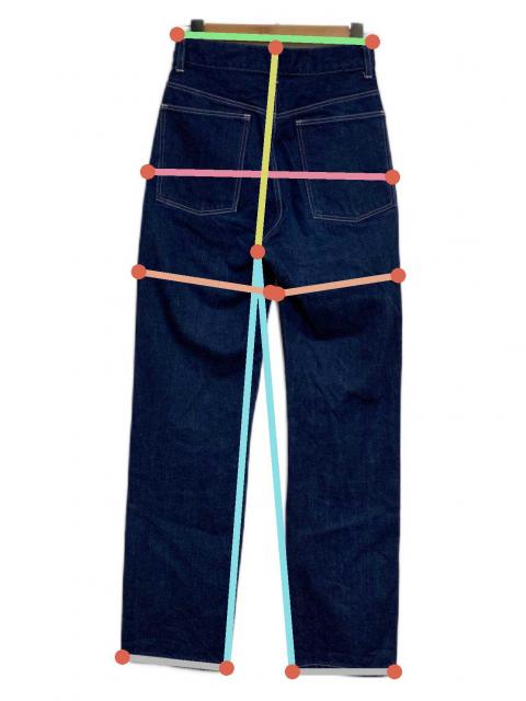 中古・古着通販】LOEFF (ロエフ) 13oz スラックスデニムパンツ RIGID