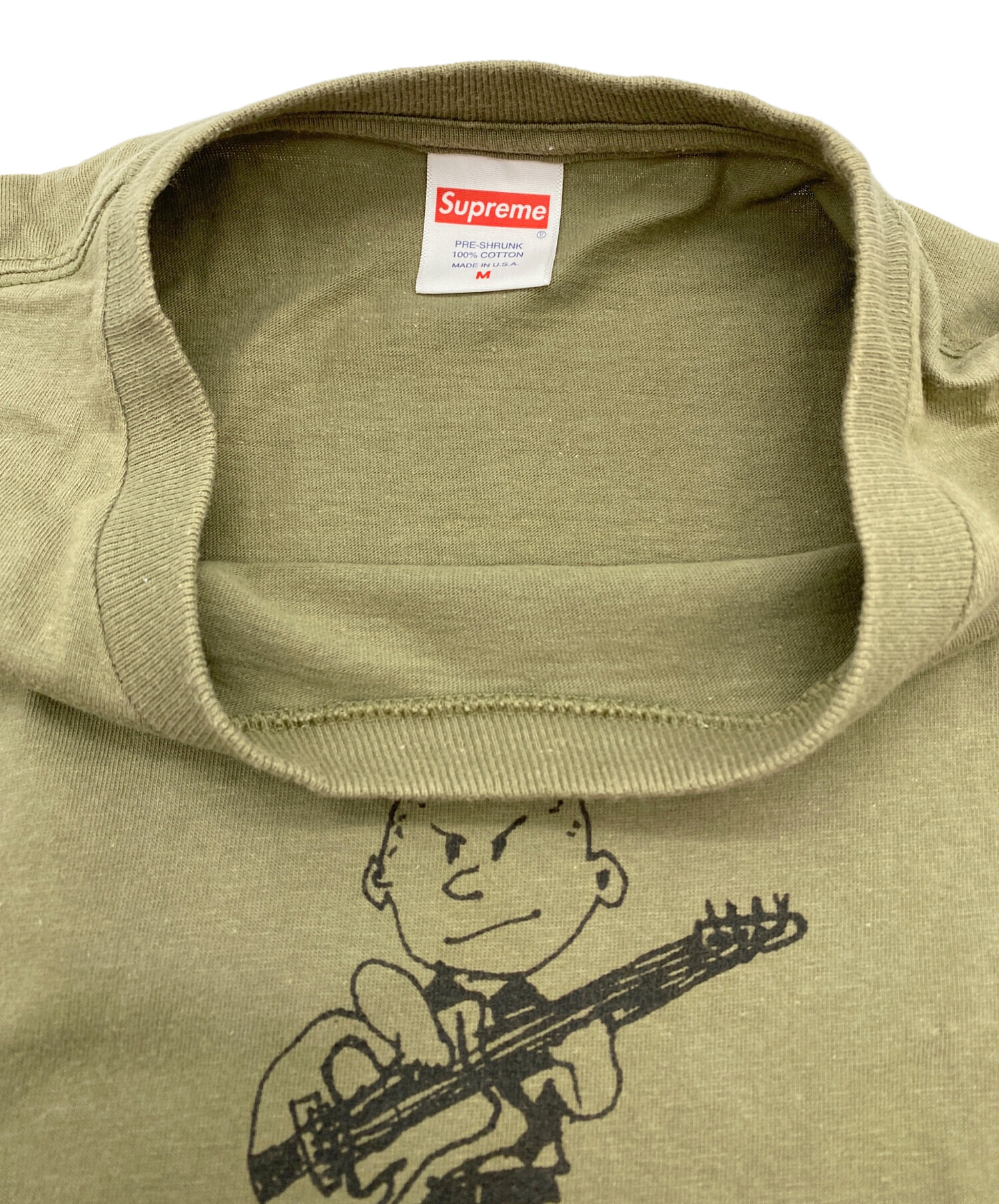 中古・古着通販】SUPREME (シュプリーム) Rocker Tee オリーブ サイズ 