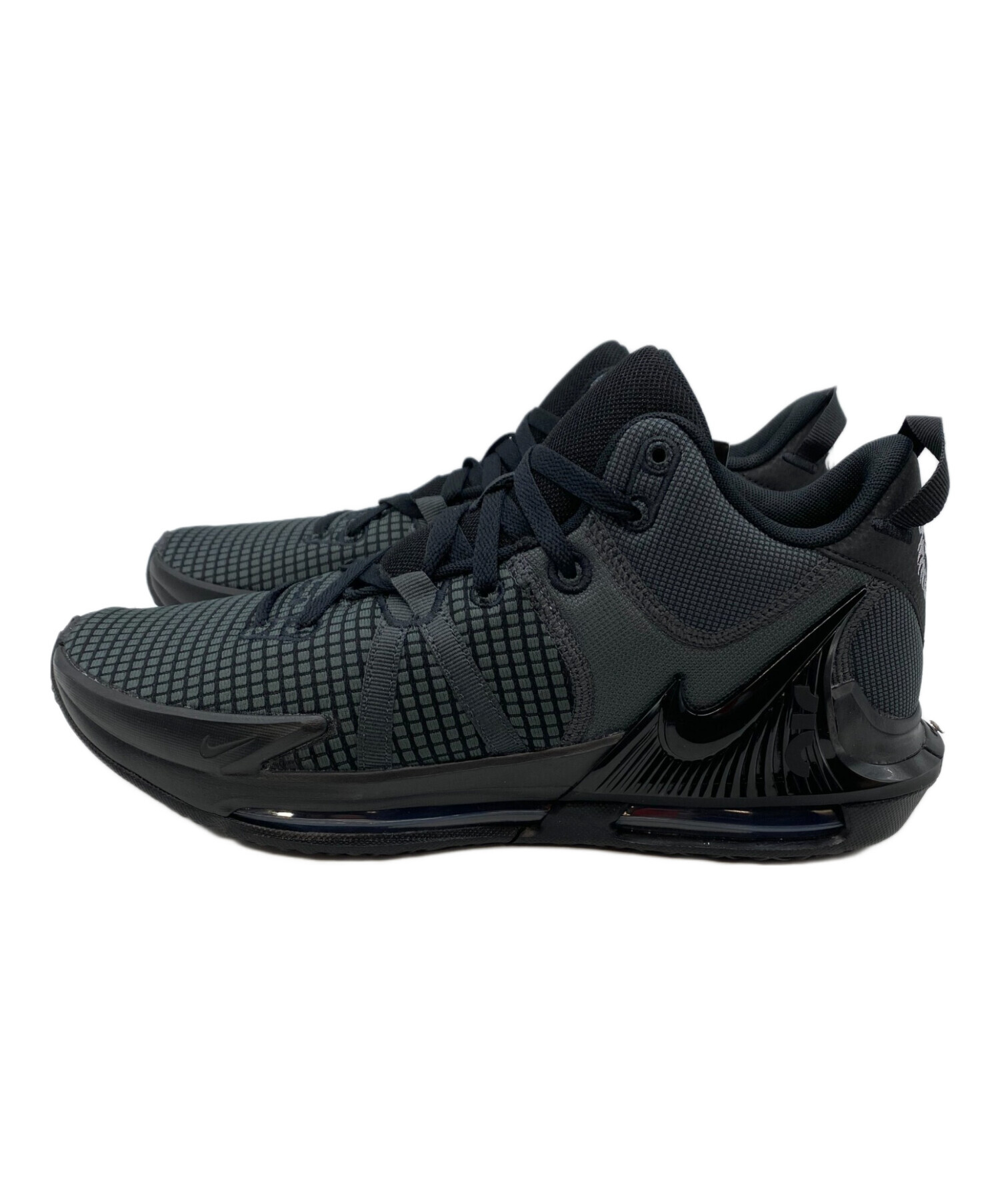 中古・古着通販】NIKE (ナイキ) LEBRON WITNESS 7 ブラック サイズ