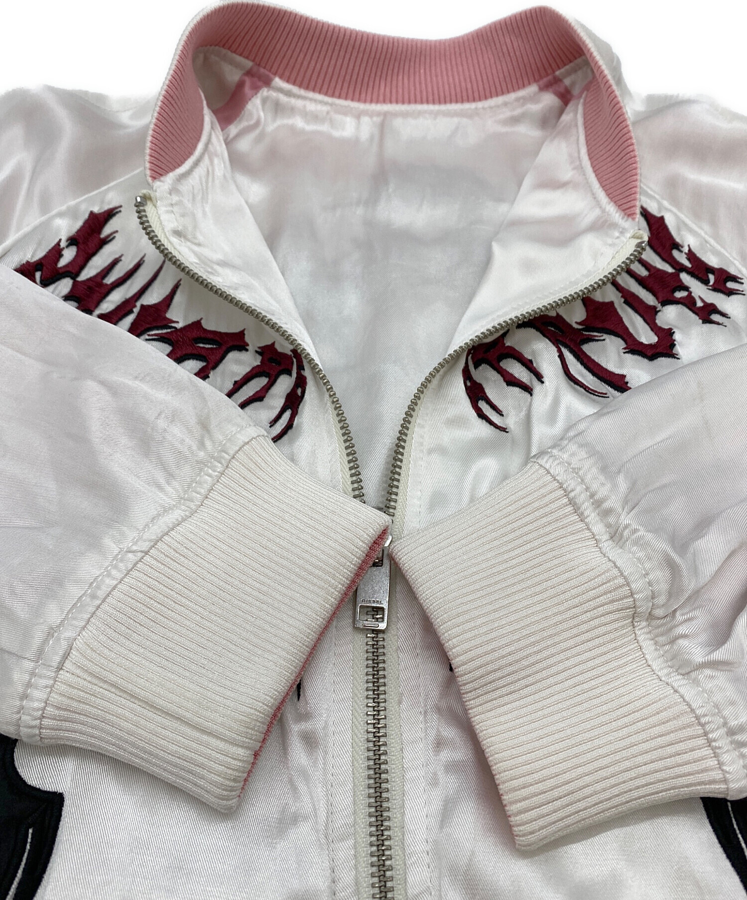 中古・古着通販】DIESEL (ディーゼル) J-IVORY ブルゾン ホワイト