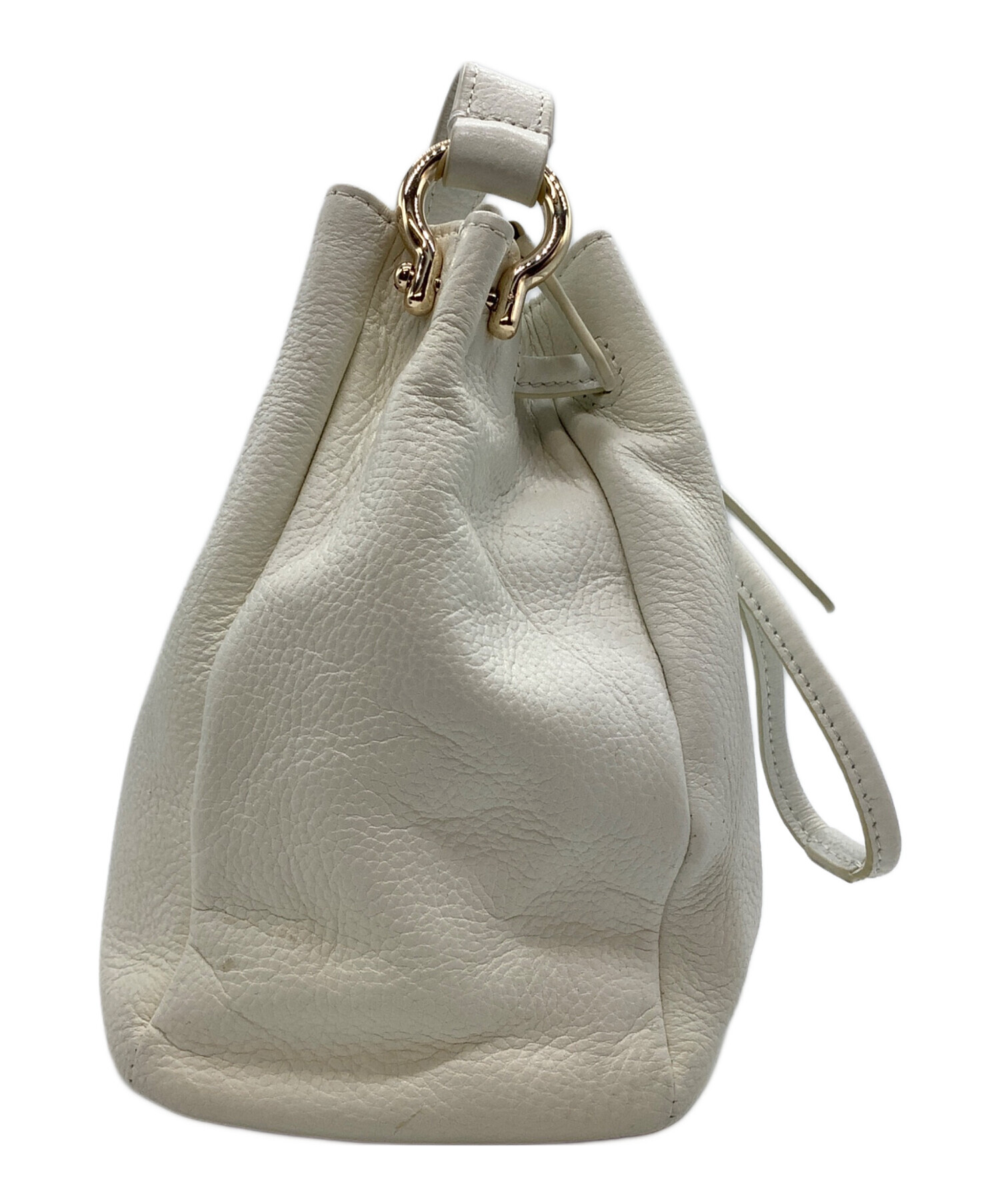 中古・古着通販】COLE HAAN (コールハーン) ショルダーバッグ ホワイト 
